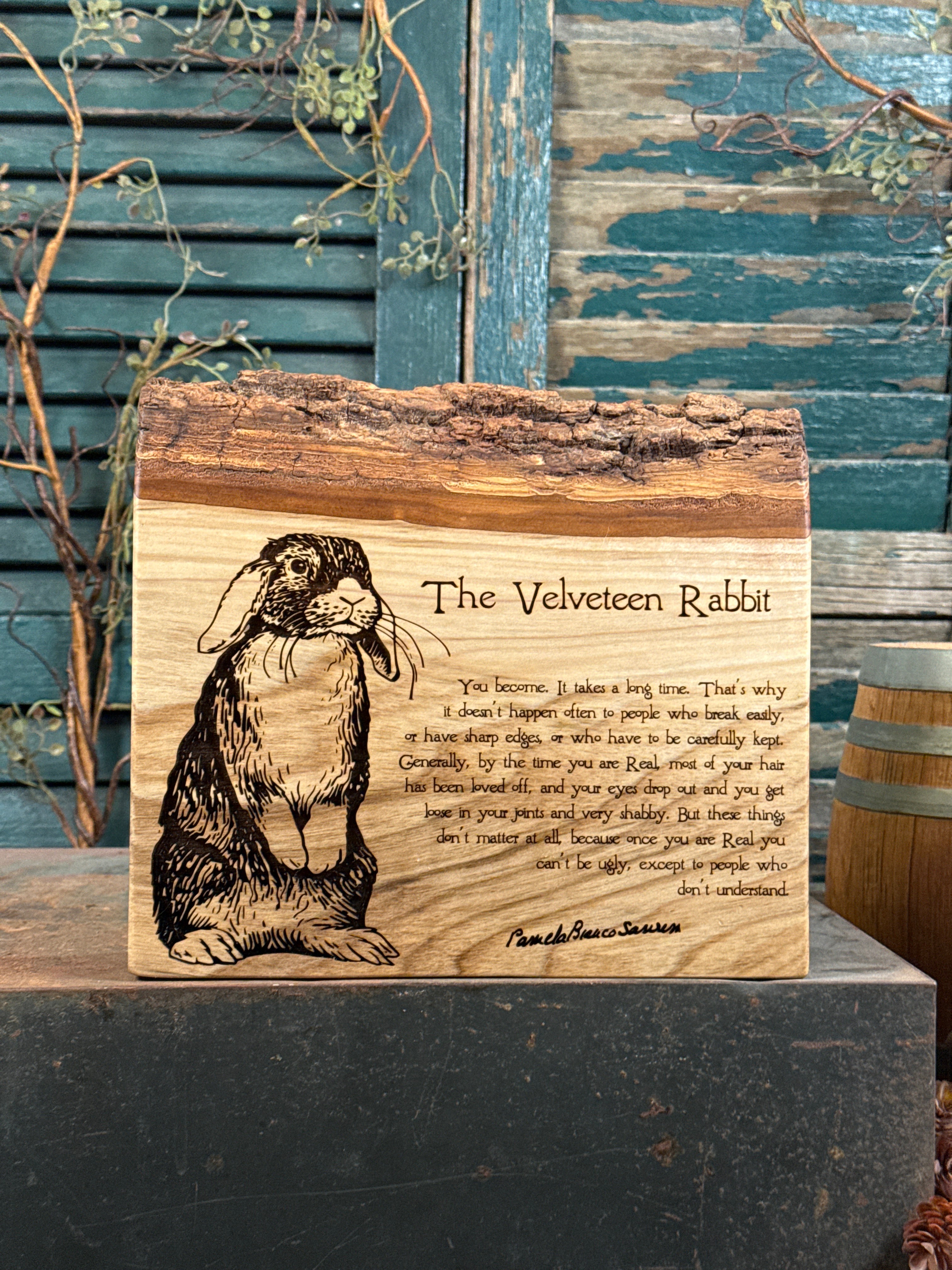 Velveteen Rabbit on Poplar
