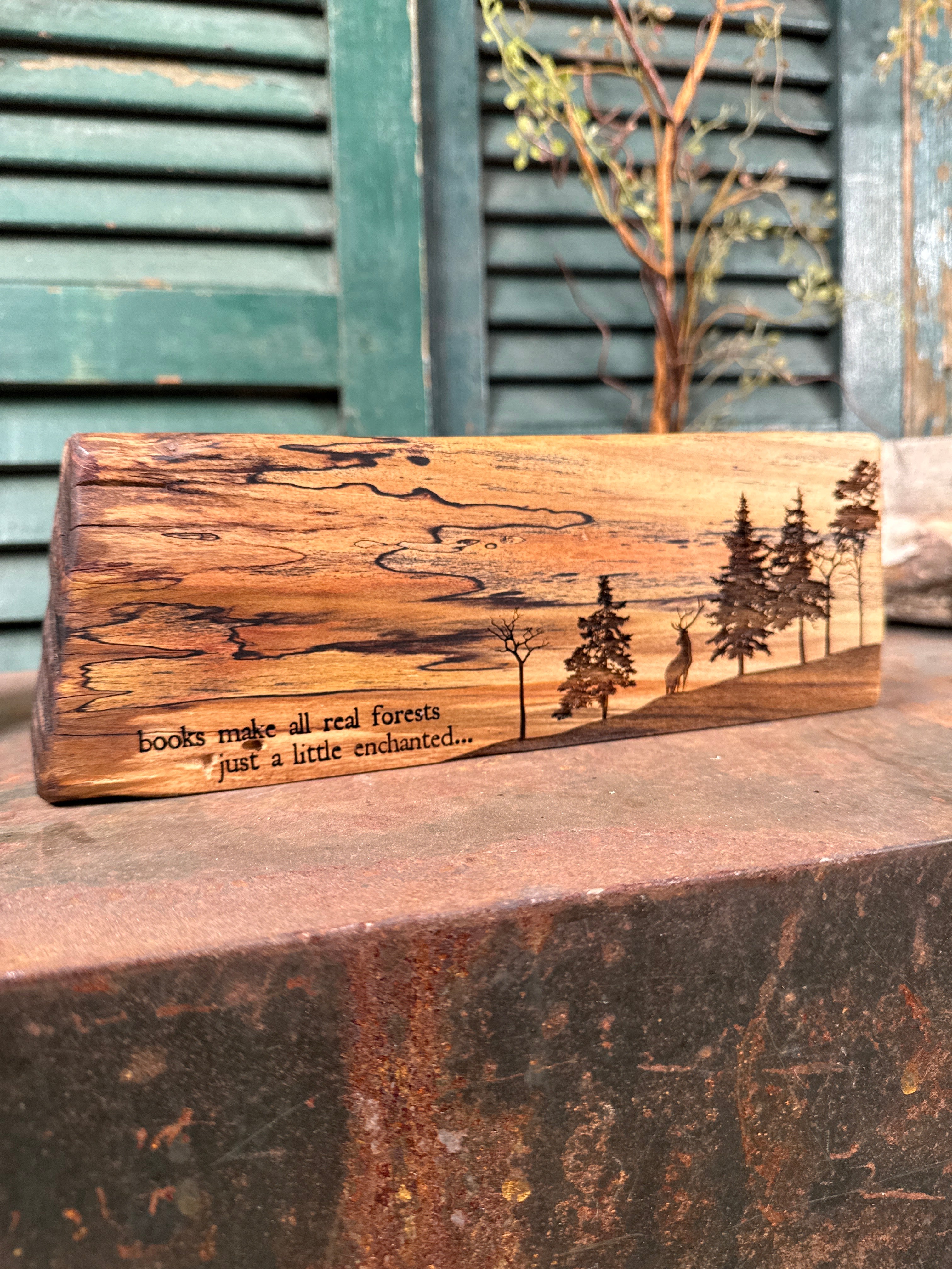 Enchanted Forests on Spalted Maple