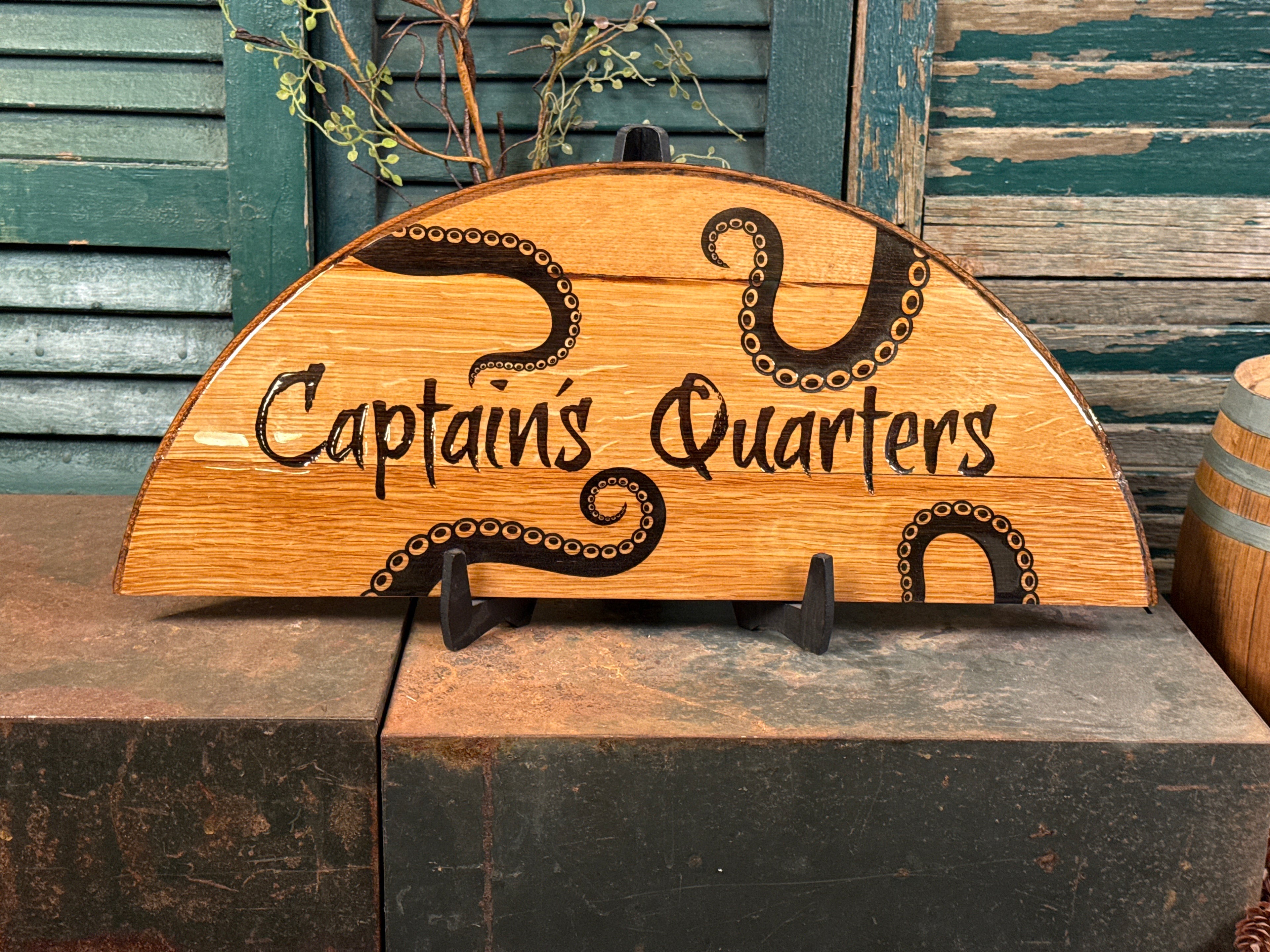Captain's Quarters on Bourbon Barrel Oak
