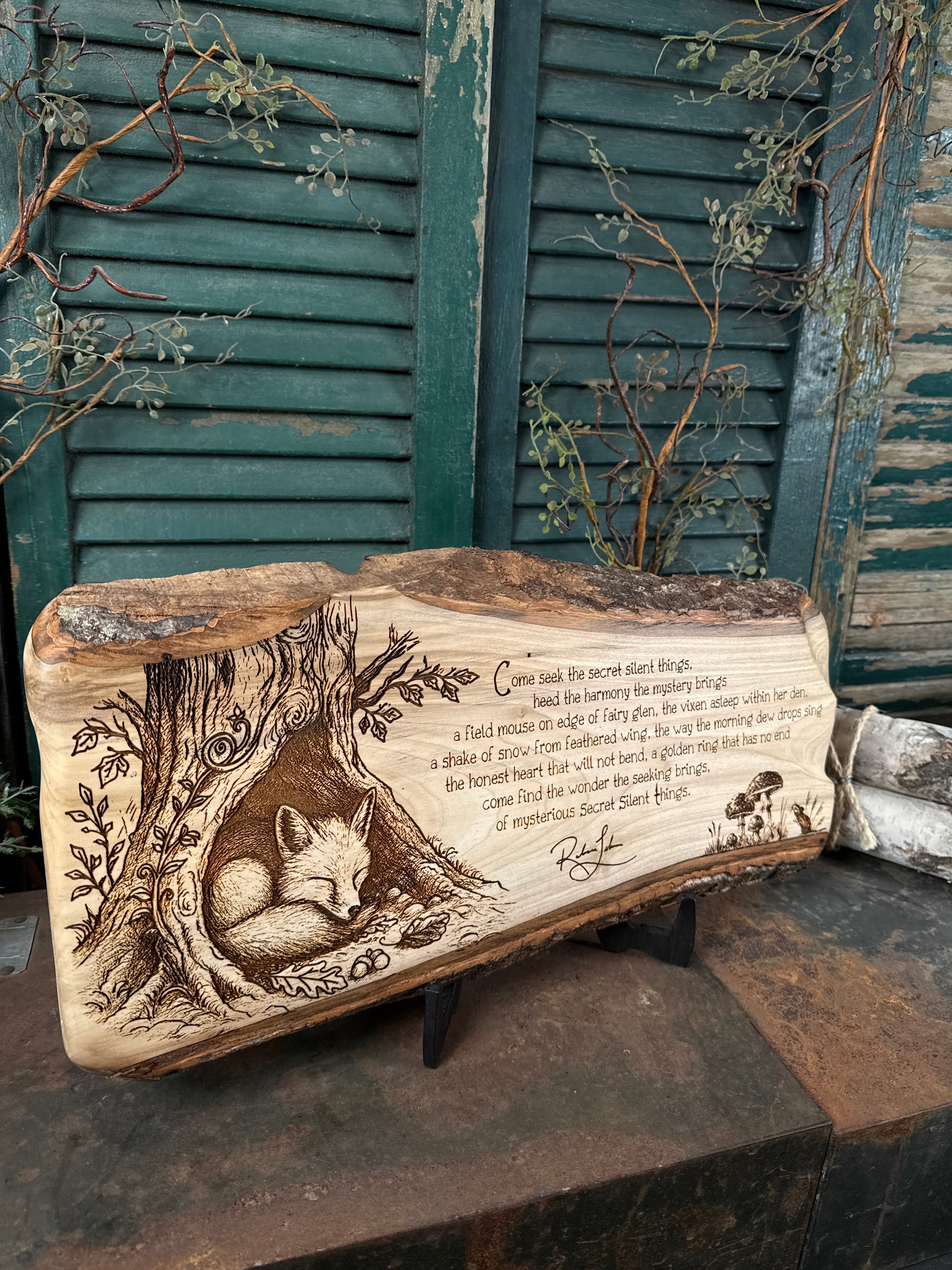 Secret Silent Things on Poplar