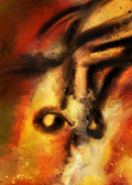 Ancient Paths - Abstract painting