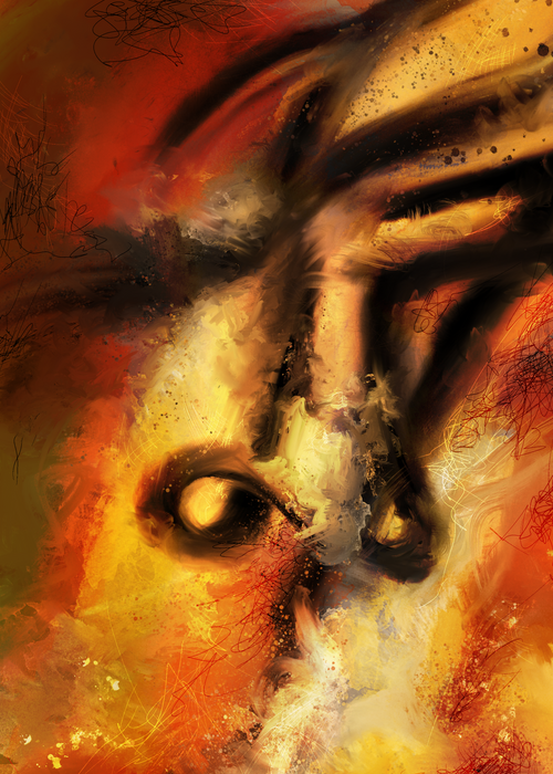 Ancient Paths - Abstract painting