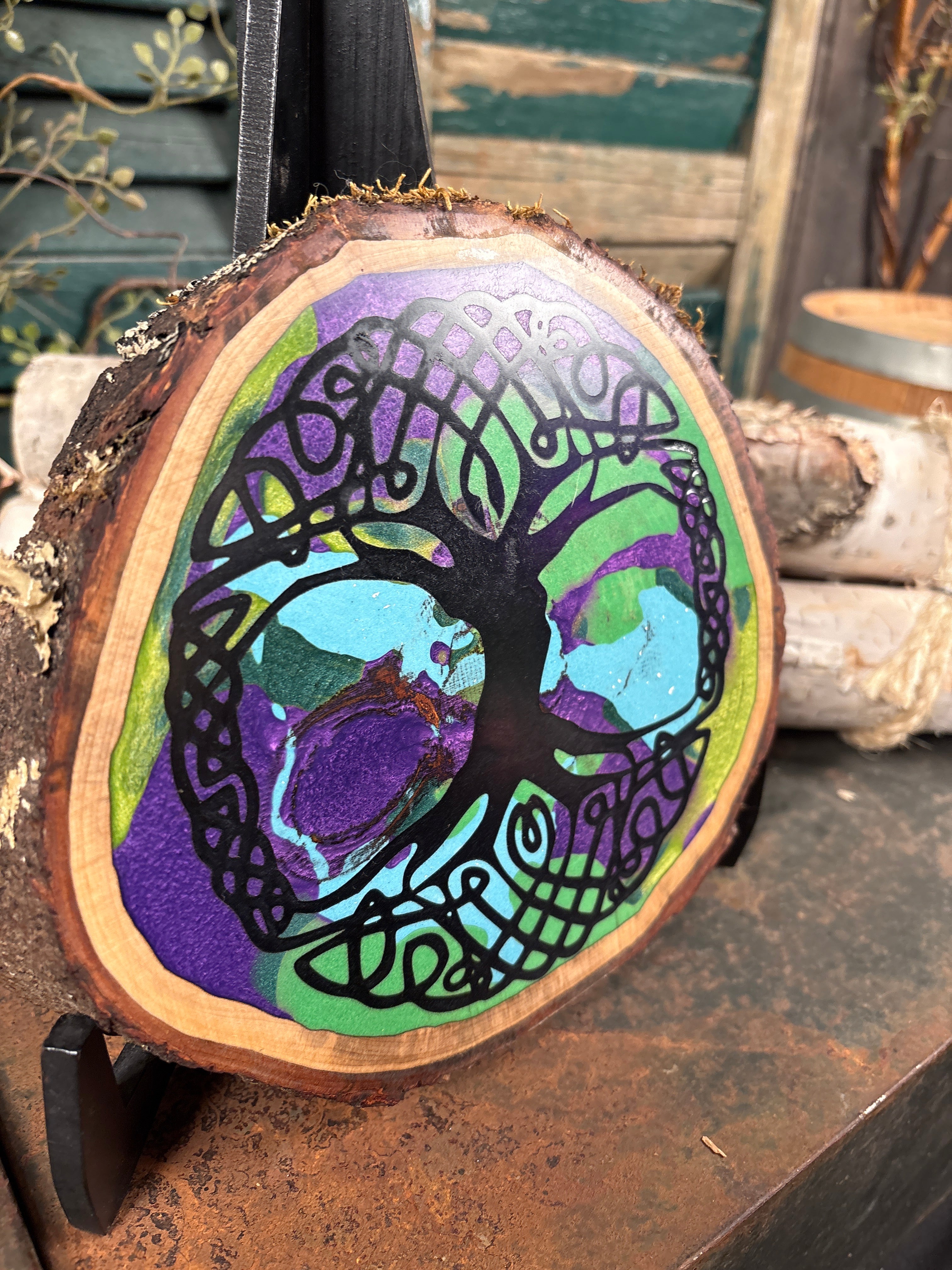 Celtic Tree of Life on Maple