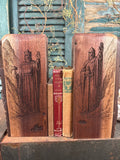 Kings of Old / Bookends on Black Walnut