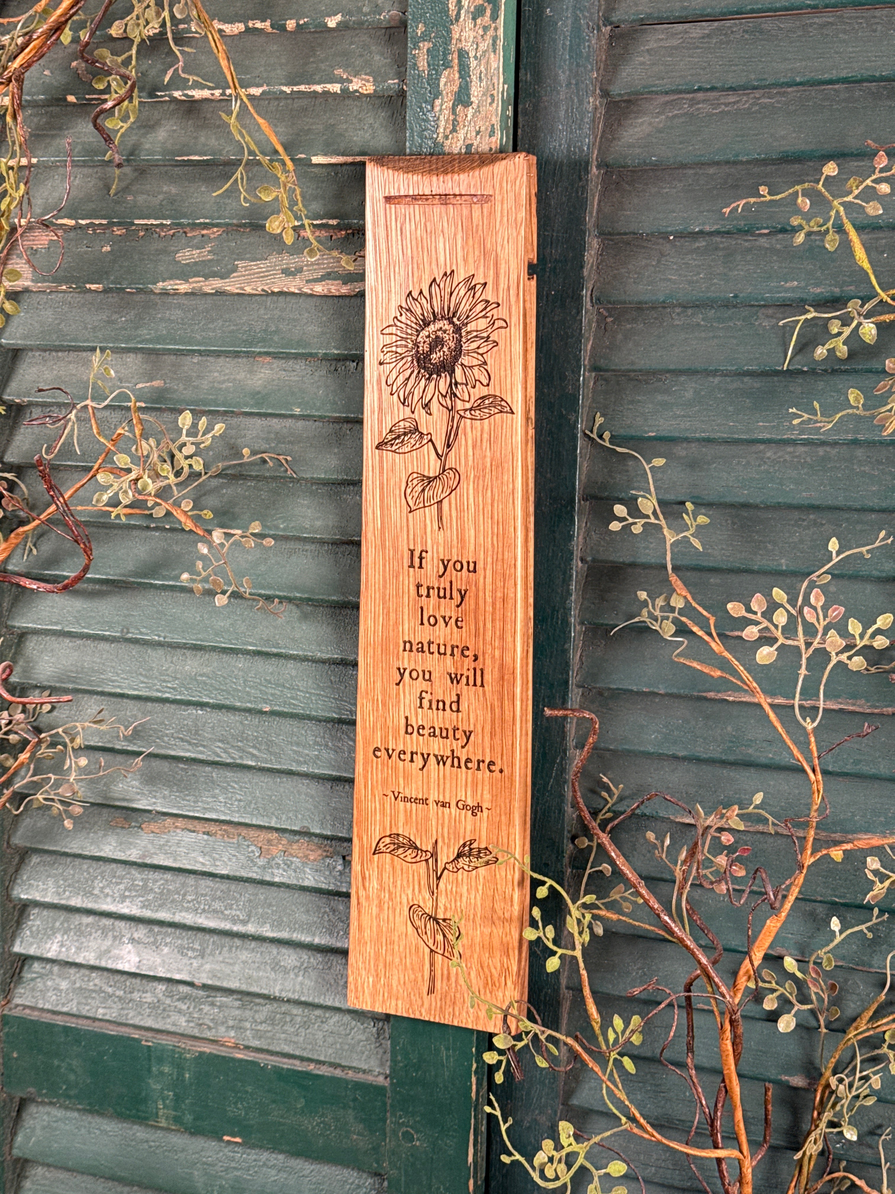 Beauty Everywhere on Bourbon Barrel Oak