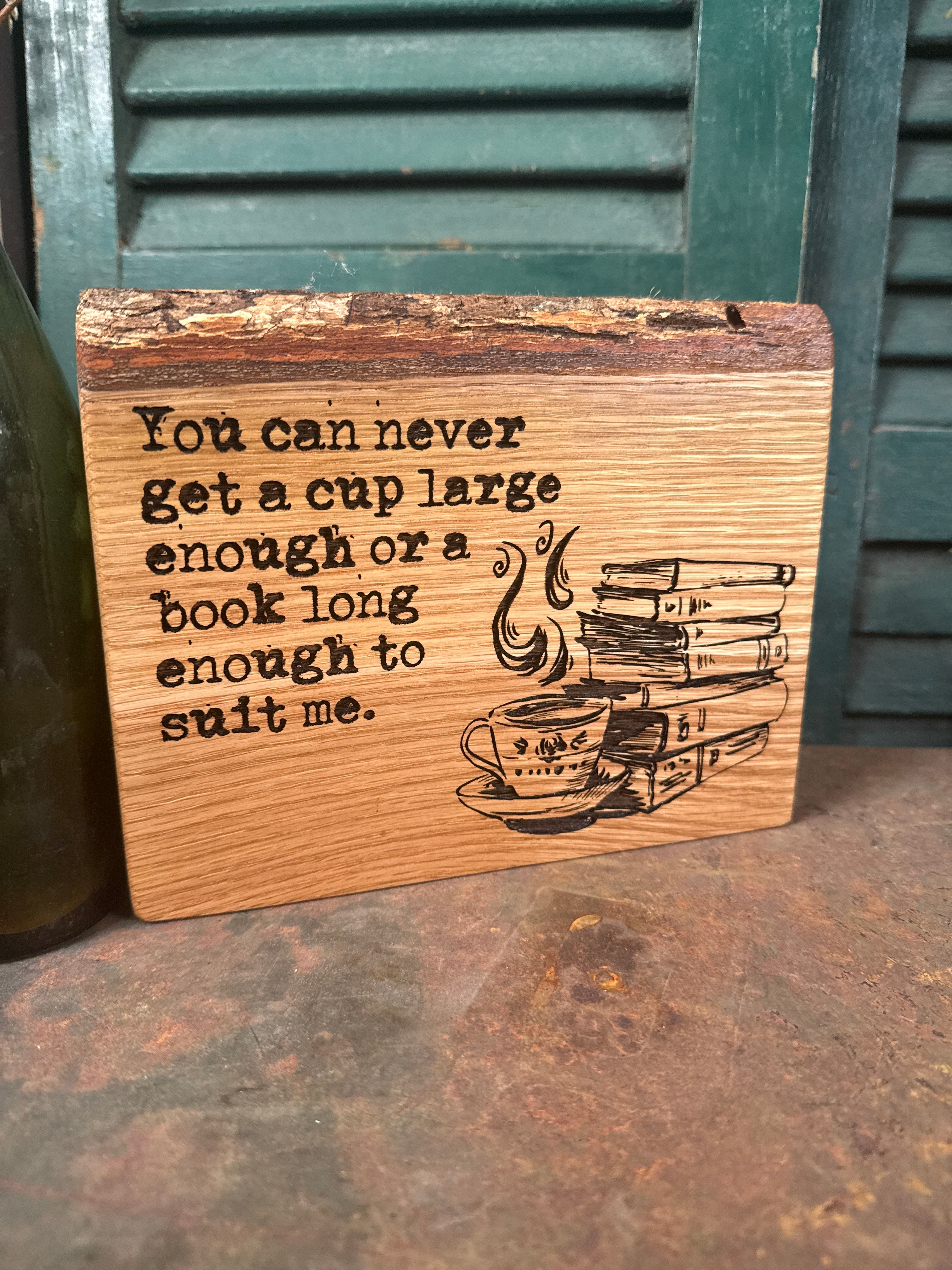 A Book Long Enough on Oak