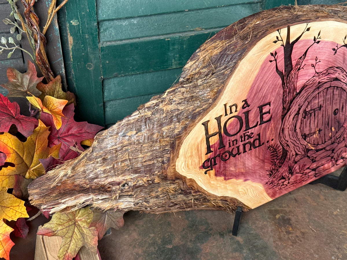 In a Hole in the Ground... on Cedar