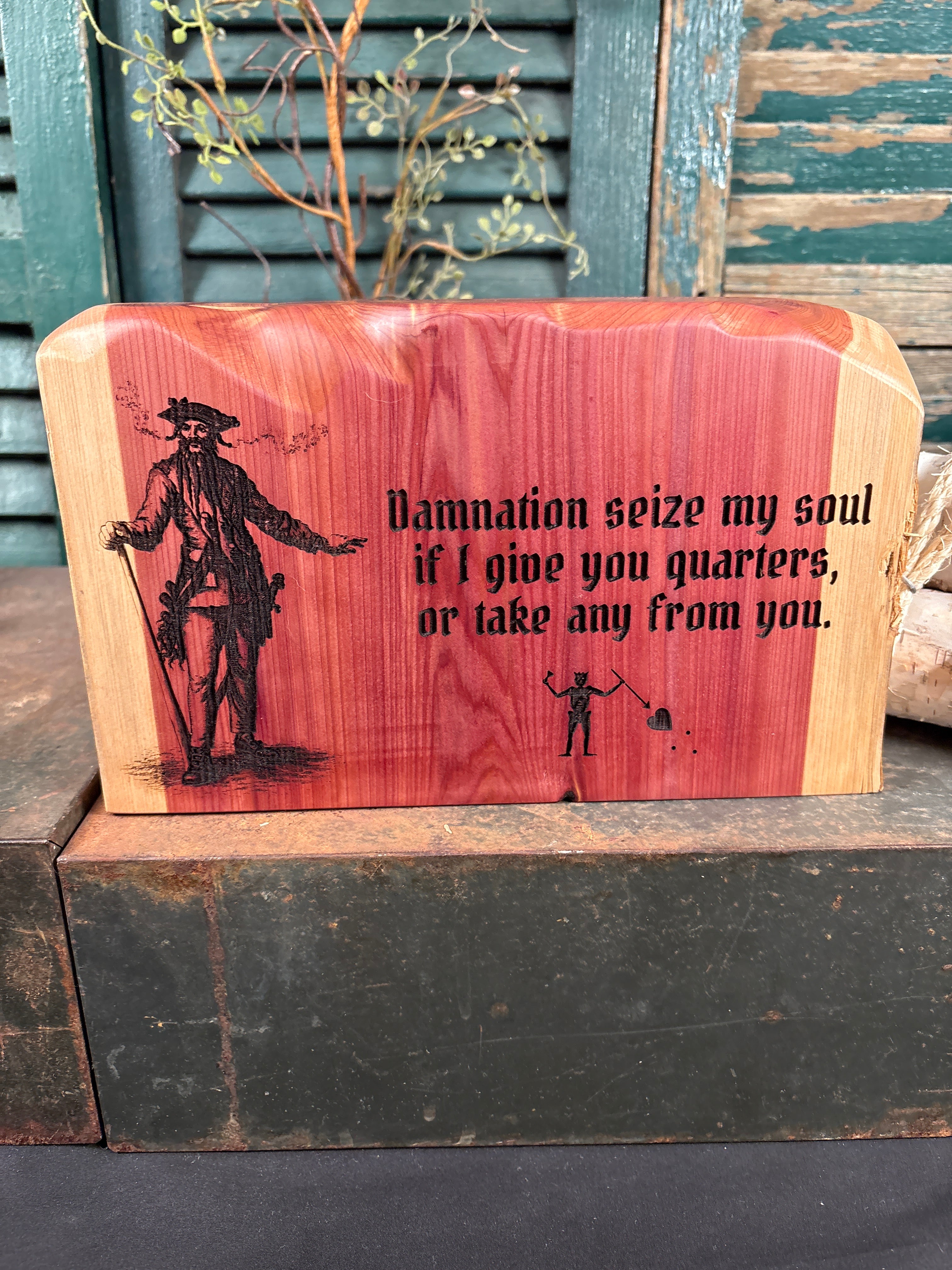 Seize my Soul - Blackbeard on Cedar