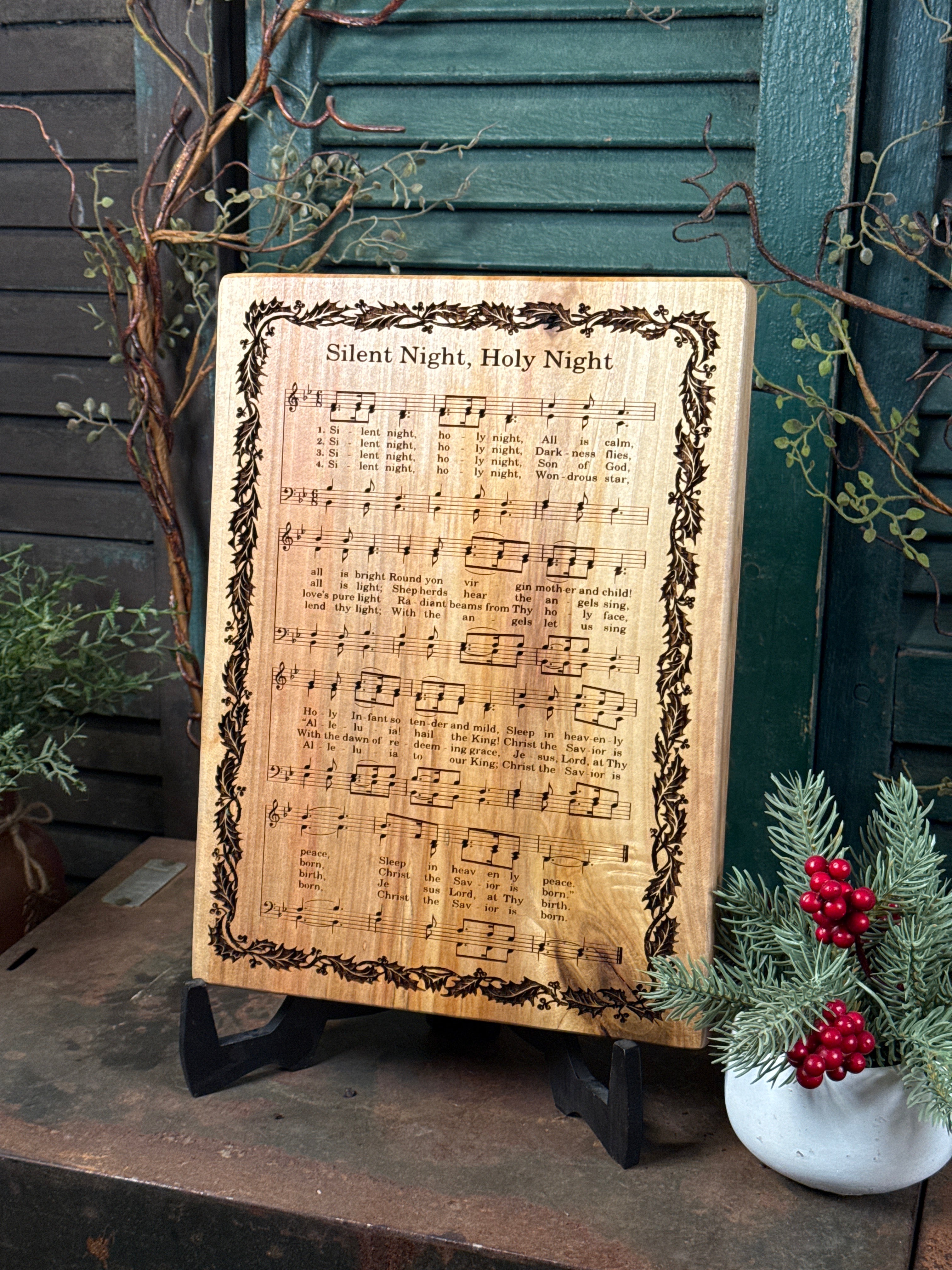 Silent Night on Maple