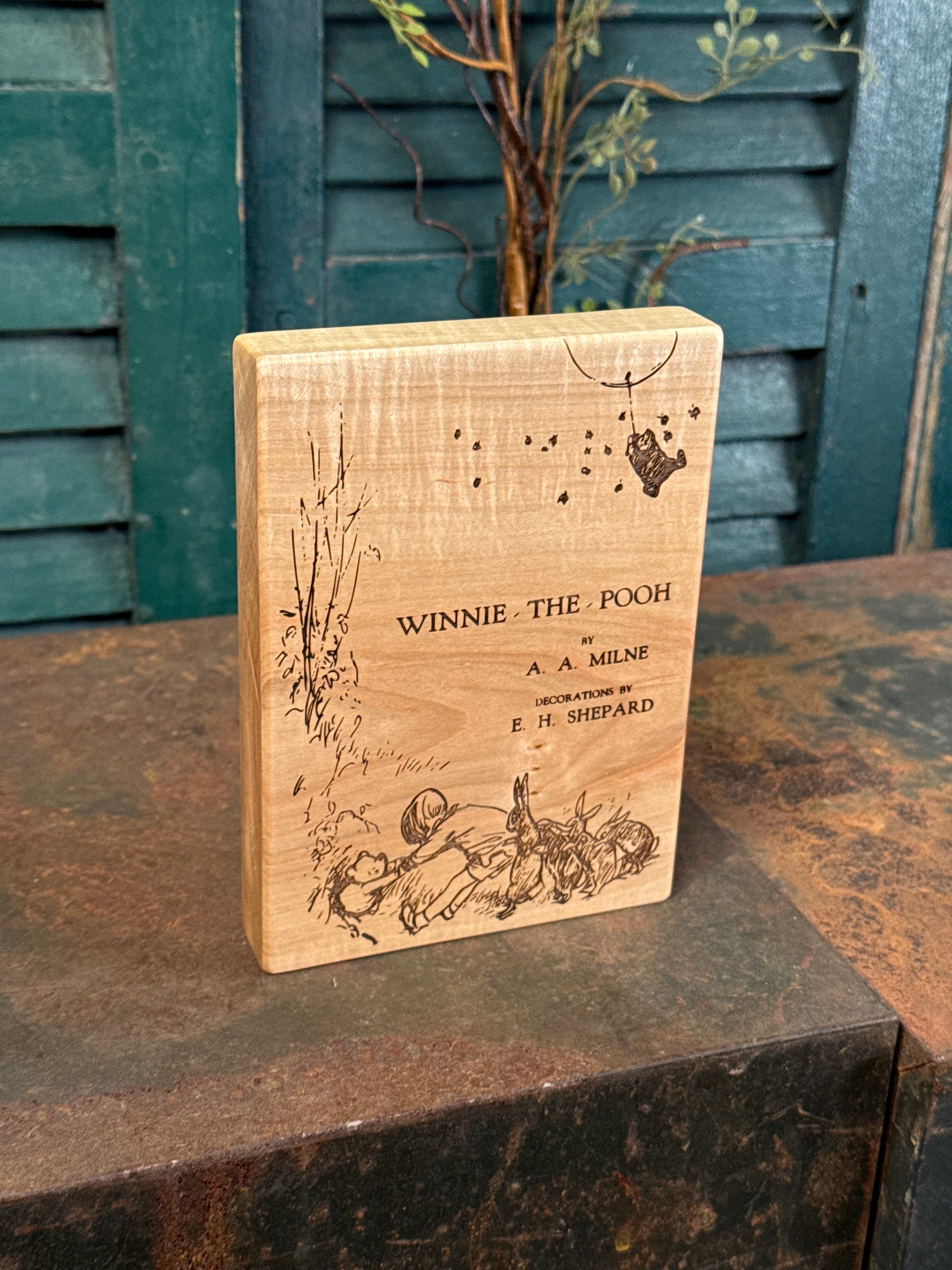 Winnie the Pooh on Maple