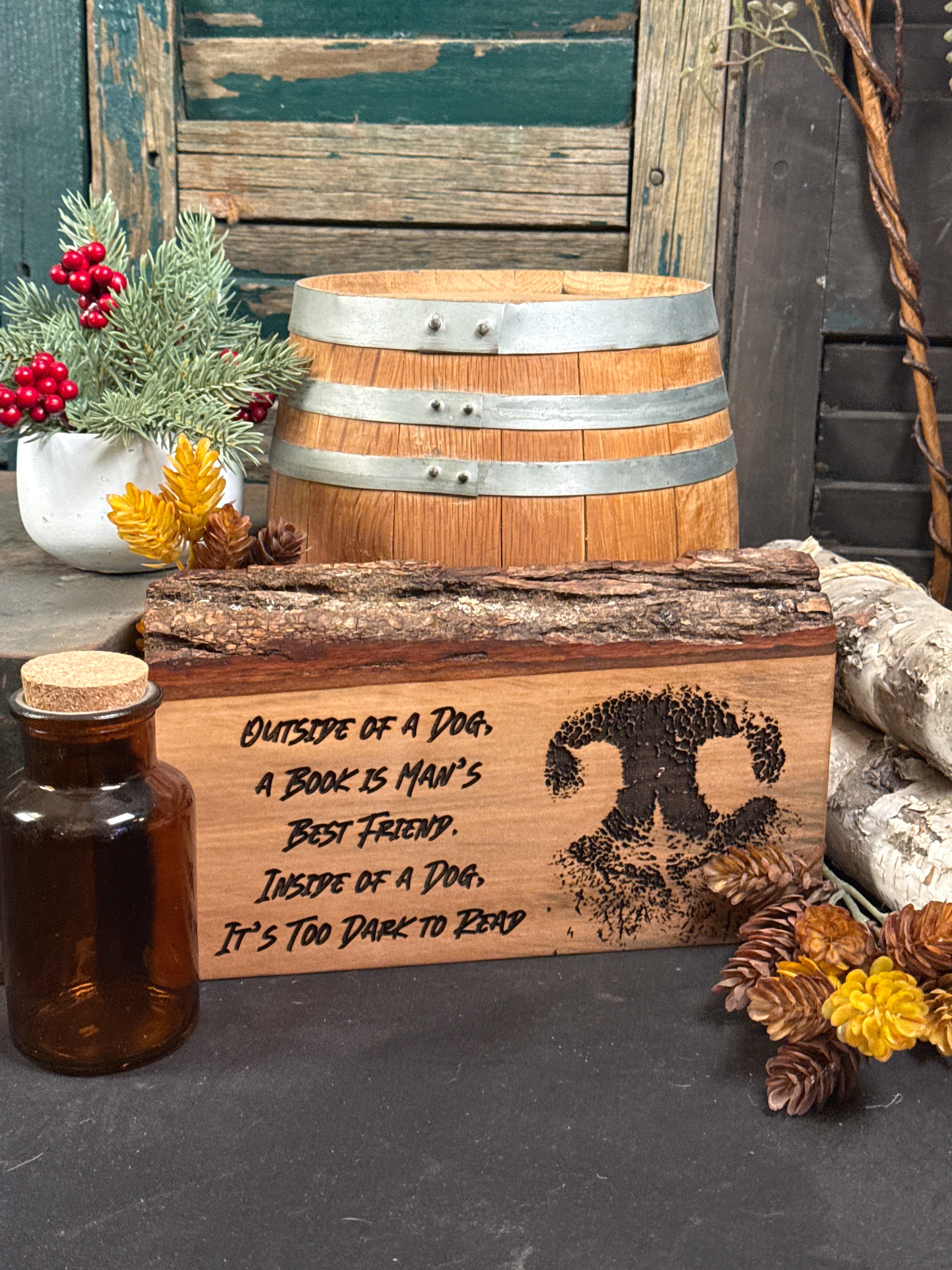 Too Dark to Read on Sweetgum