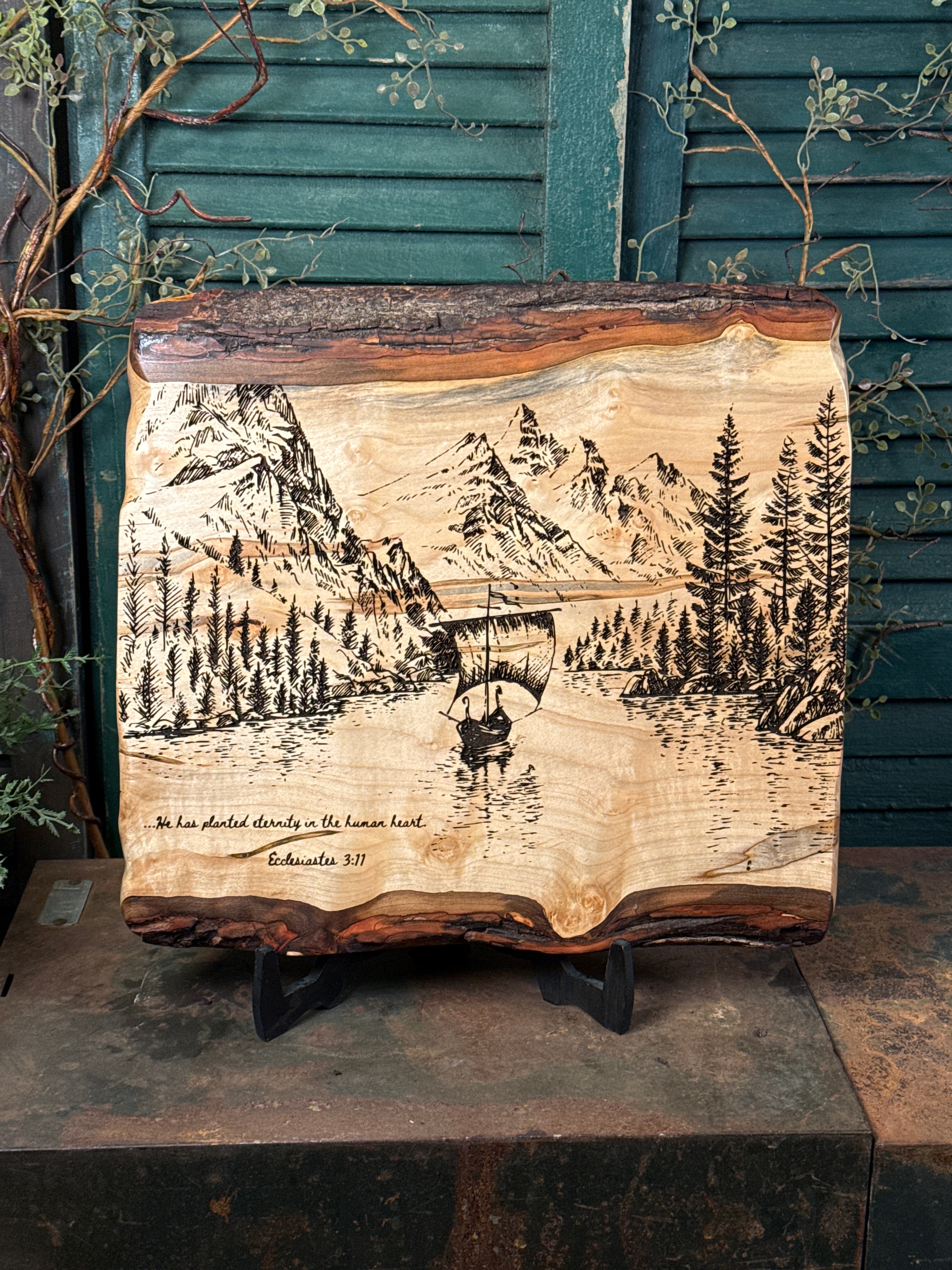 Eternity - Ecclesiastes 3:11 on Ambrosia Maple