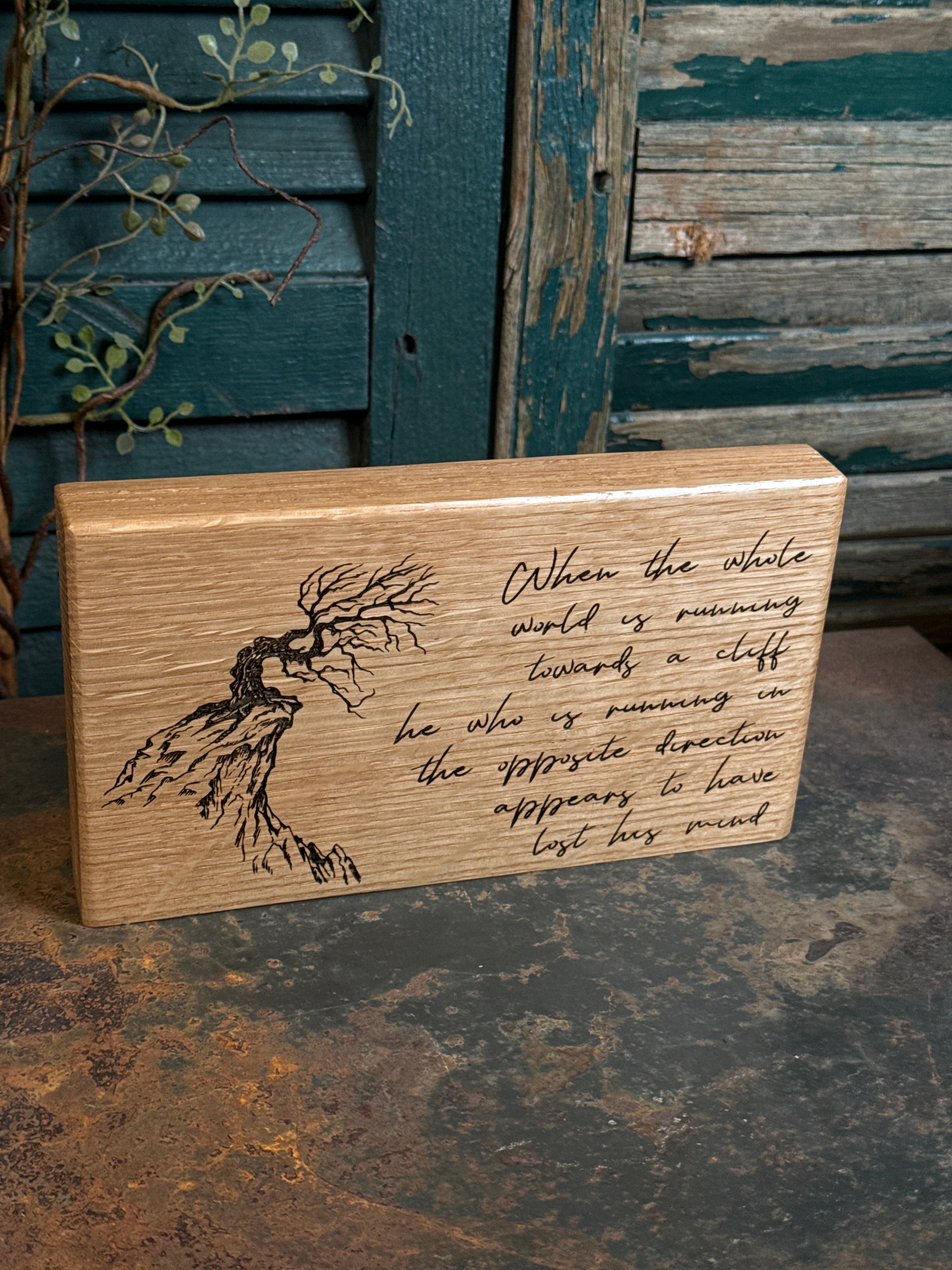 Run the Other Way on Oak