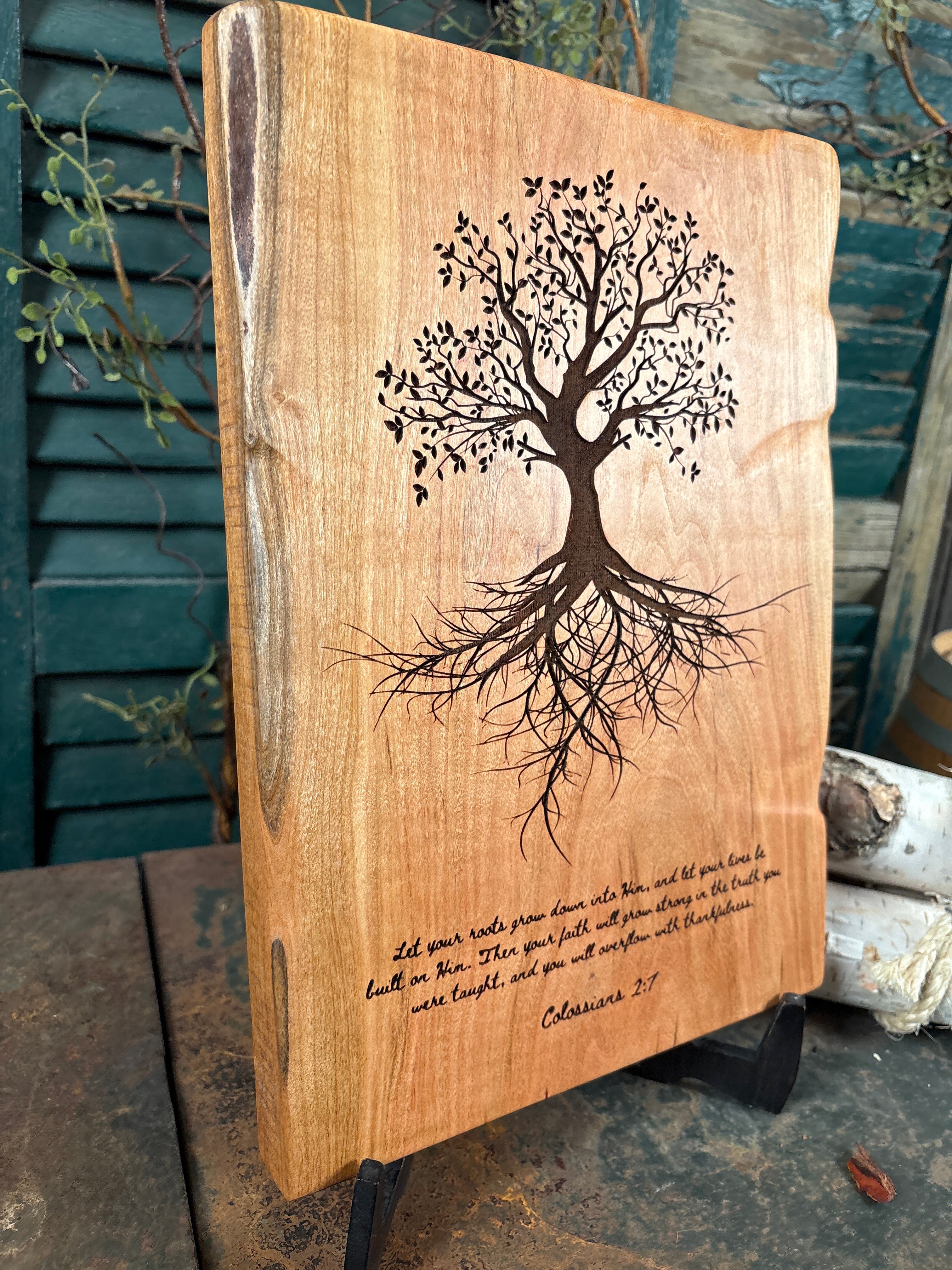 Roots / Colossians 2:7 on Cherry