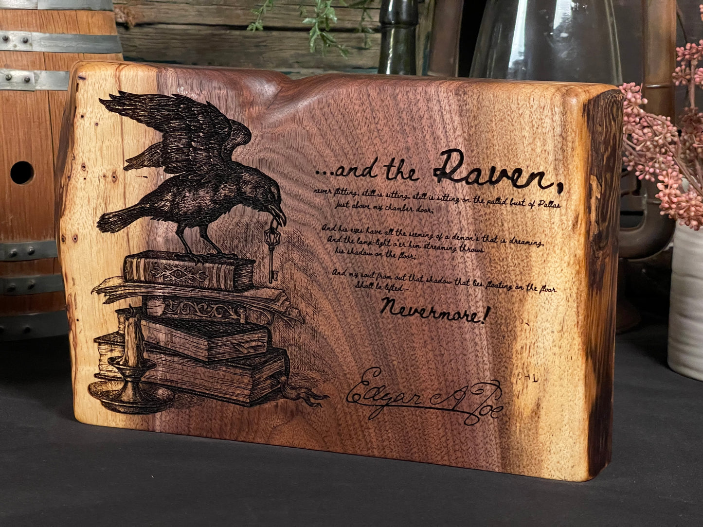 Nevermore on Walnut
