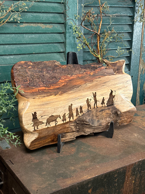 A Traveling Fellowship on Spalted Maple