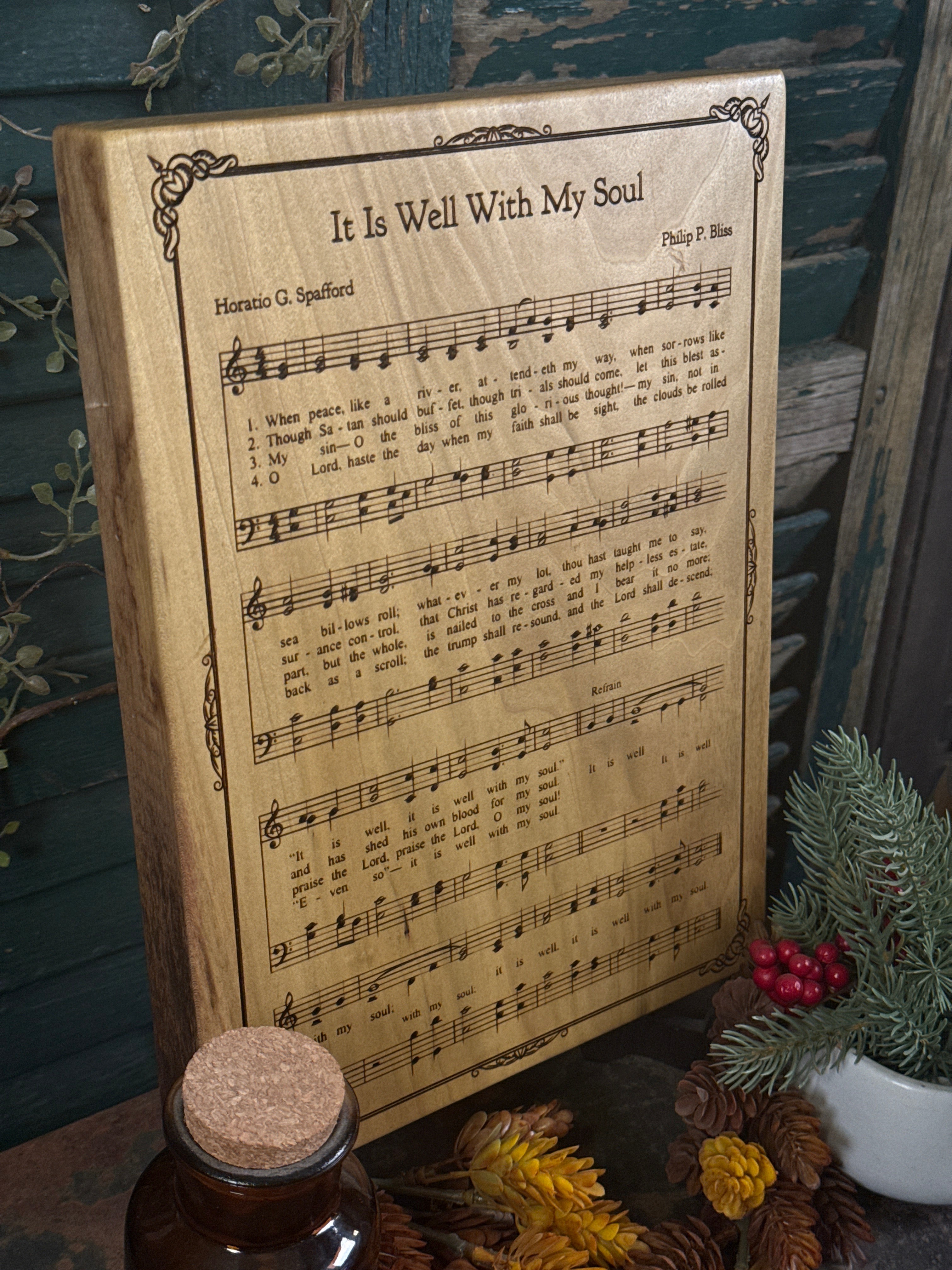 Hymn: It Is Well on Poplar