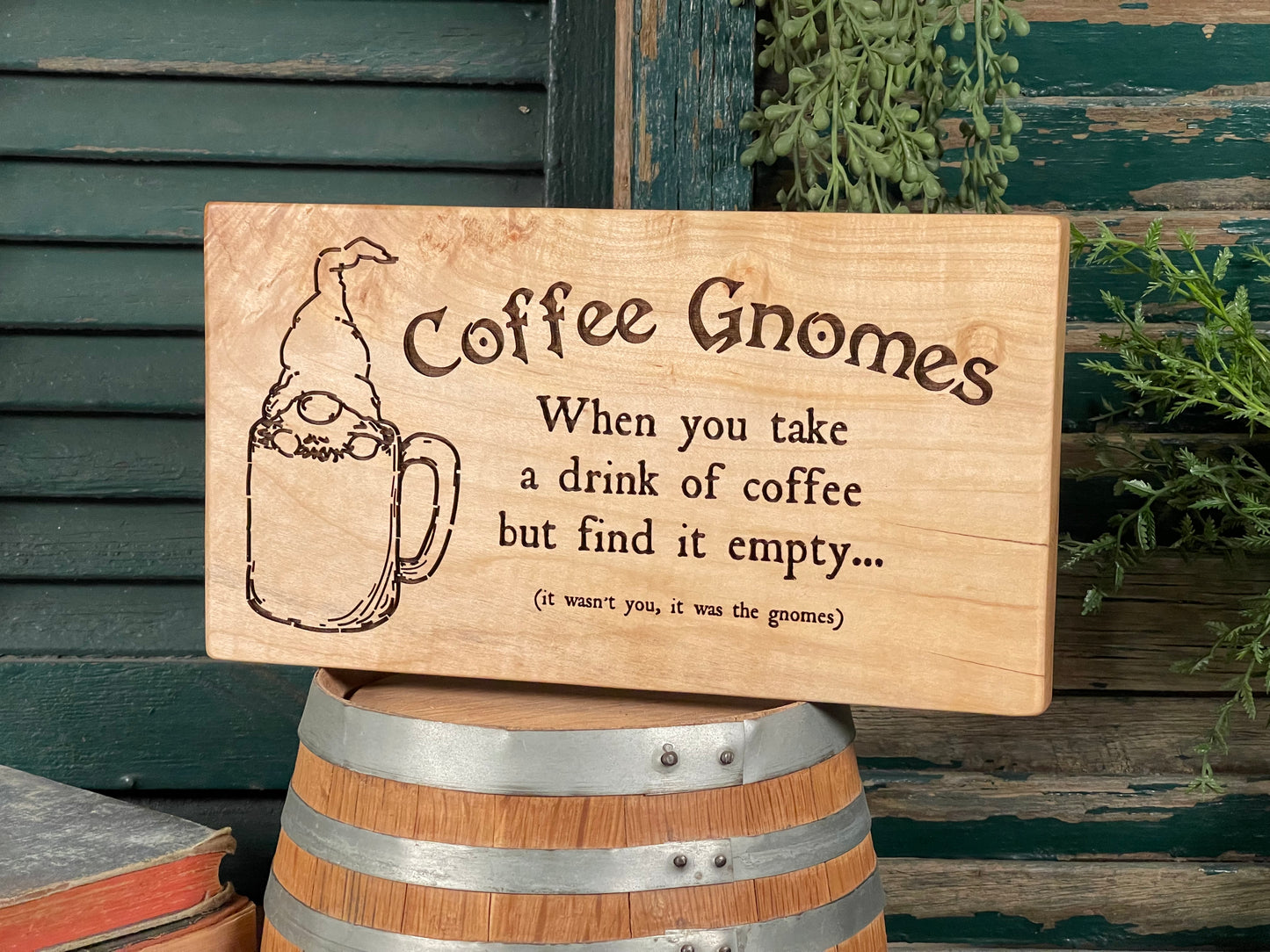 Coffee Gnomes on Maple