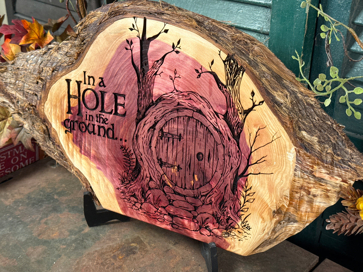 In a Hole in the Ground... on Cedar