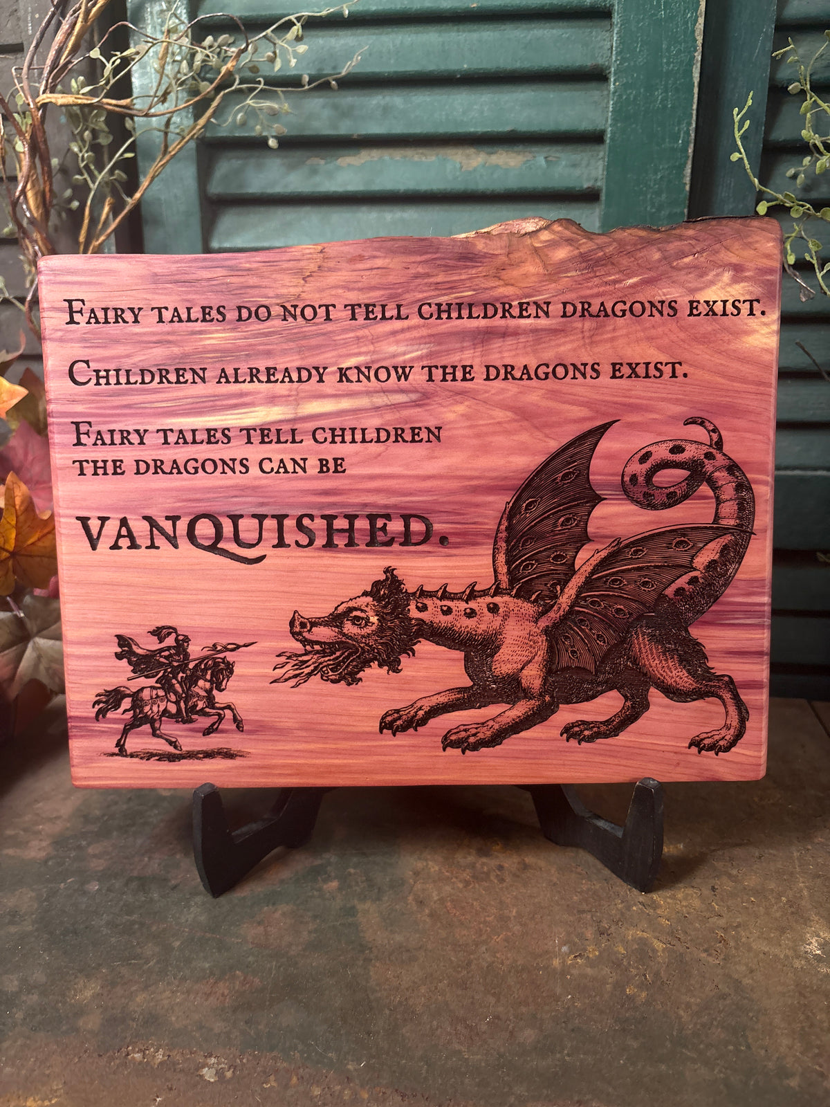 Dragons can be Vanquished on Cedar