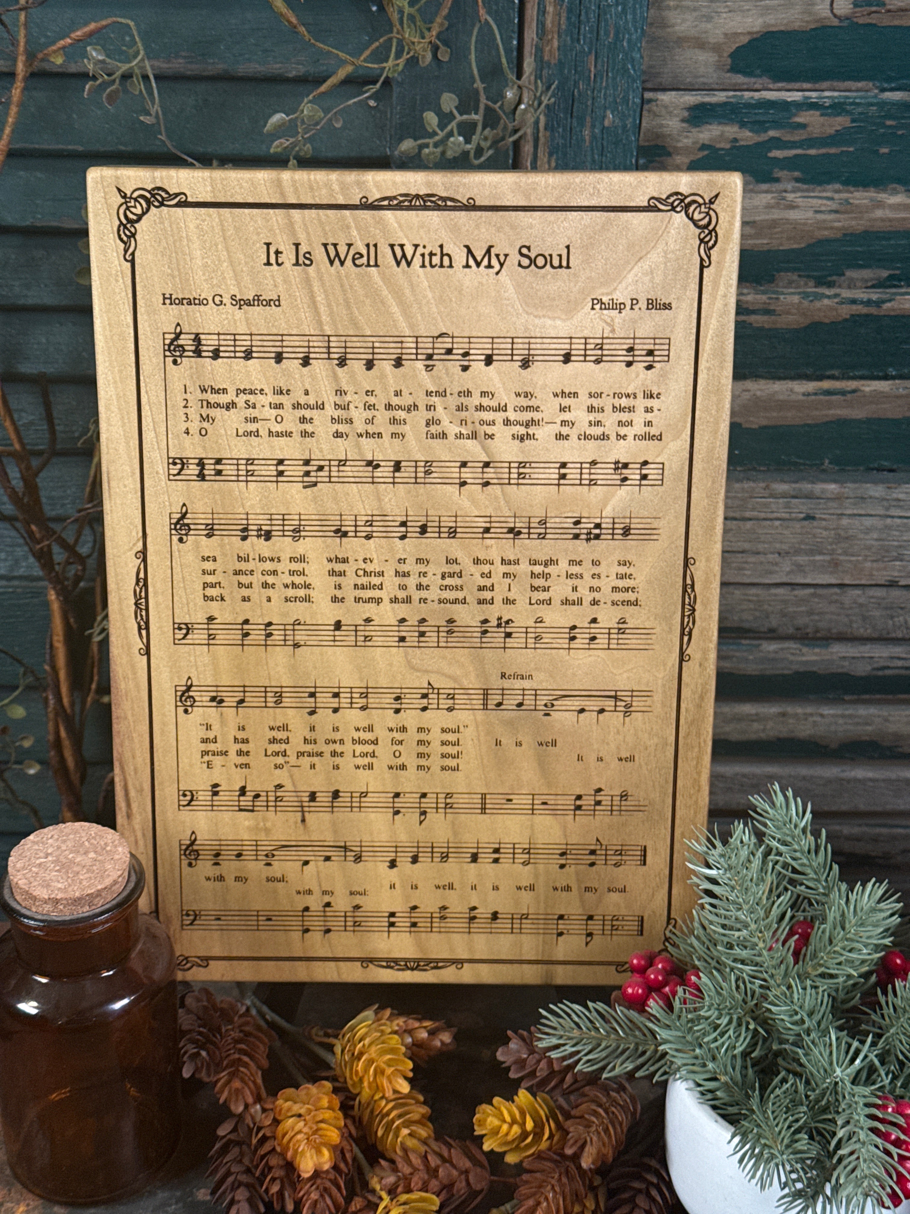 Hymn: It Is Well on Poplar