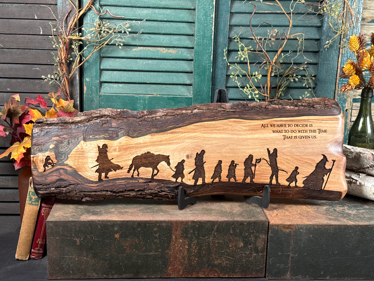 Traveling Fellowship (And Friends) on Black Walnut