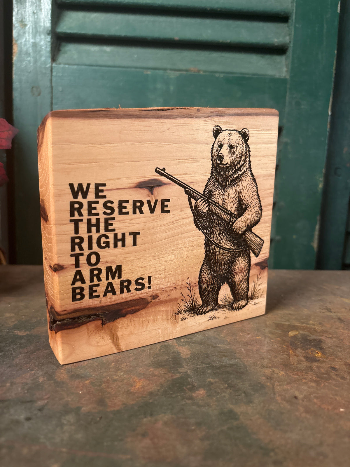 Arm Bears on Pecan