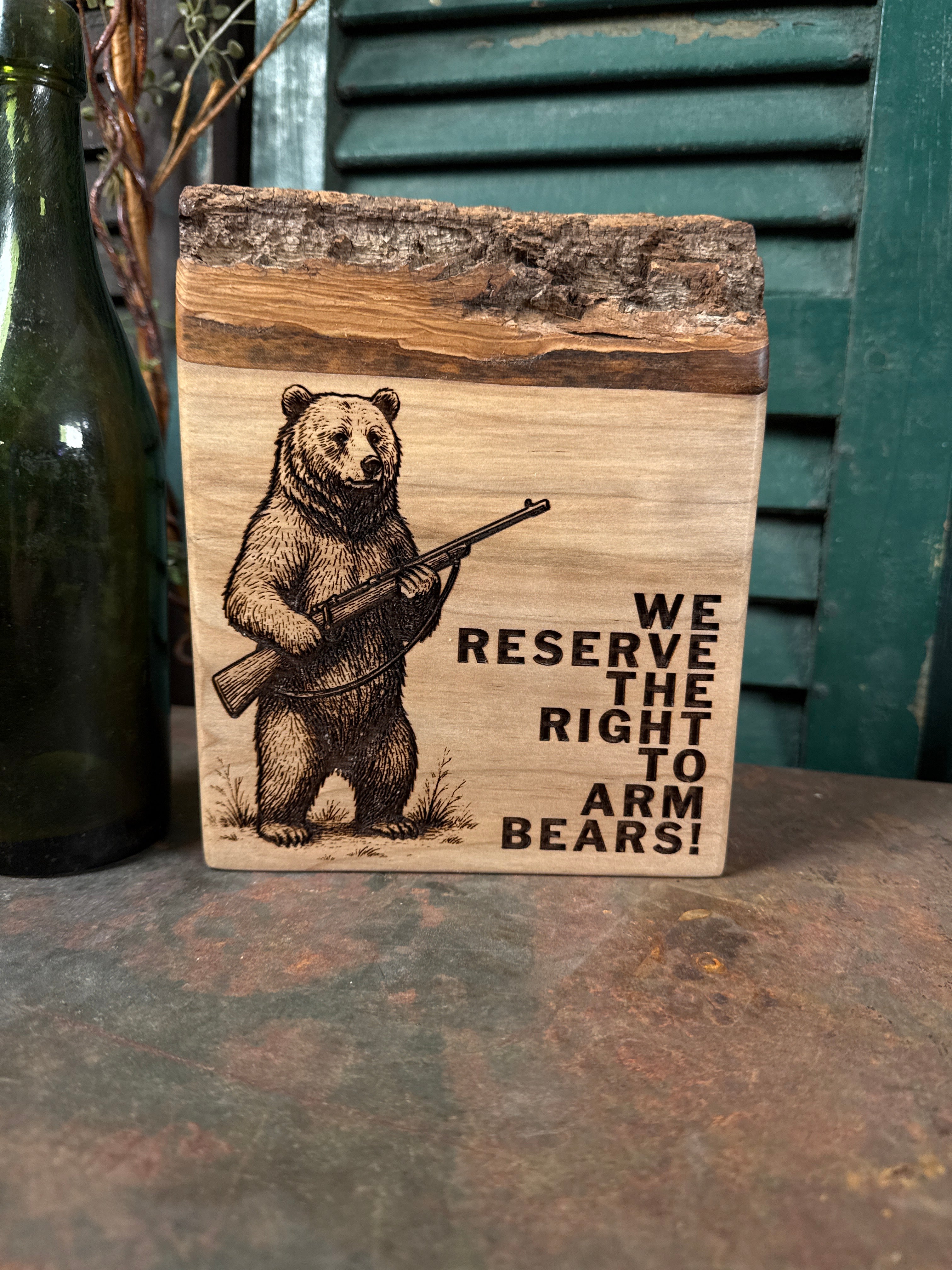 Arm Bears on Poplar