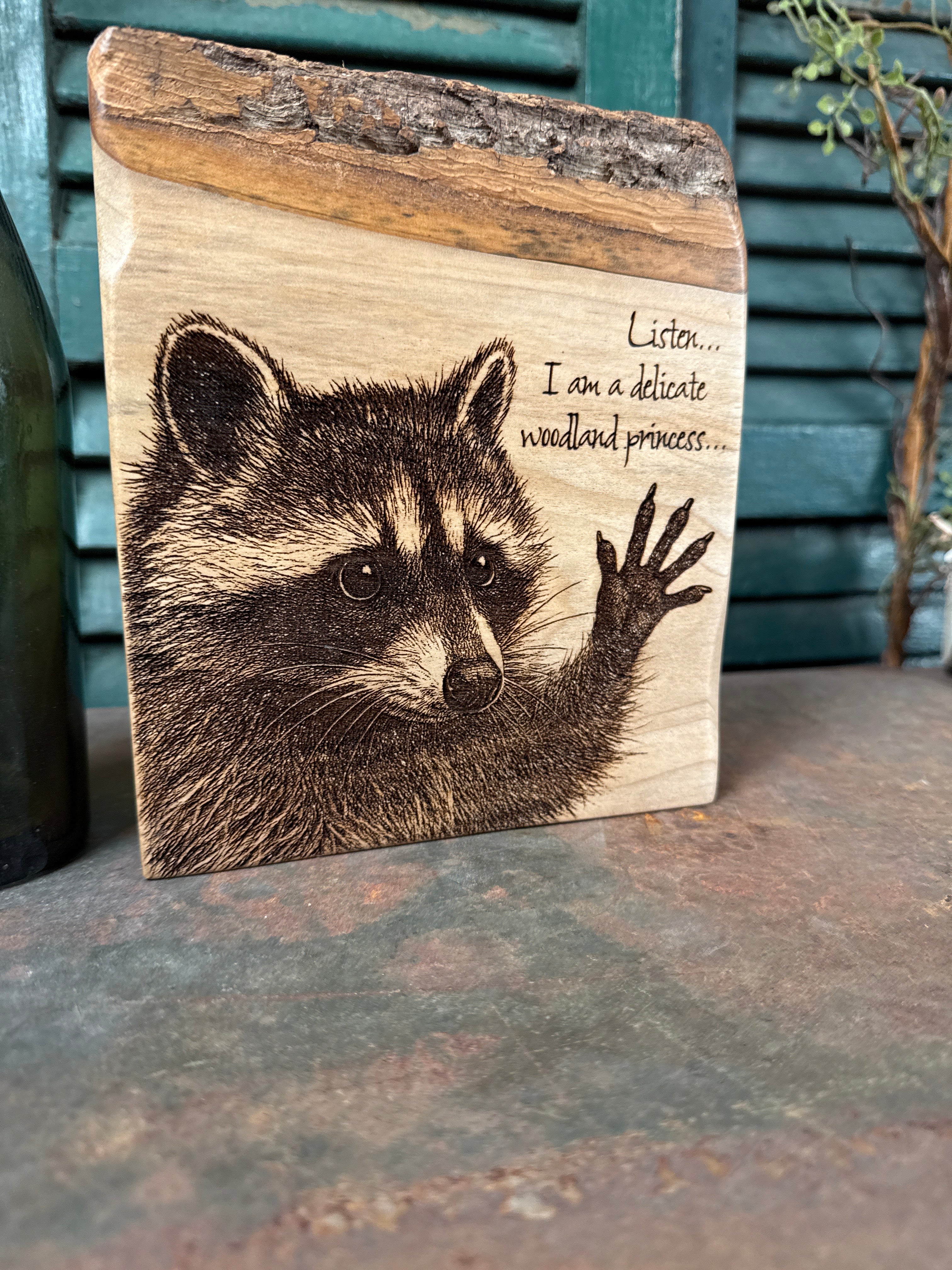 Delicate Woodland Princess on Poplar