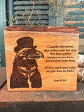 Consider the Ravens / Luke 12:24 on Cherry
