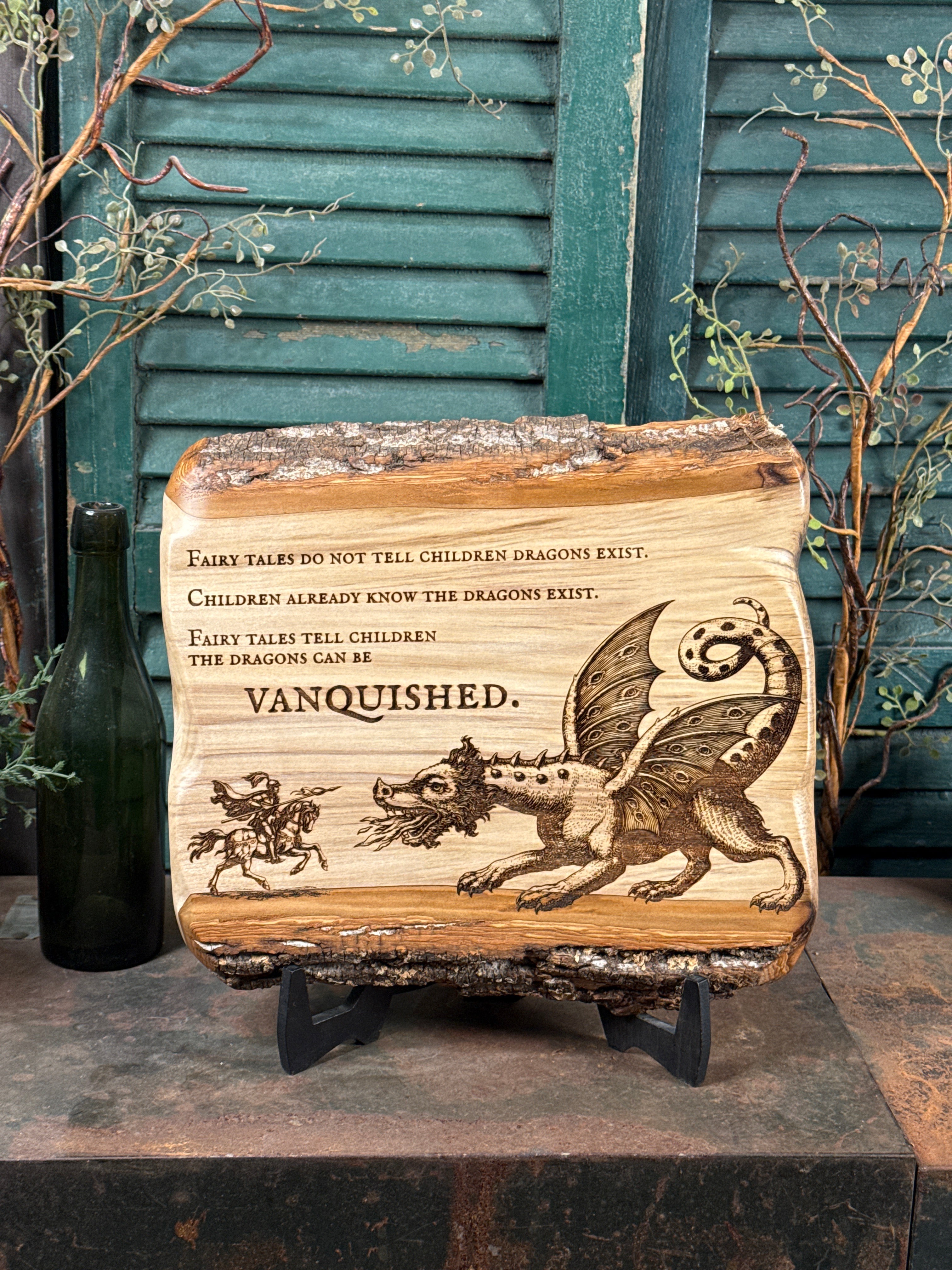 Dragons can be Vanquished on Poplar