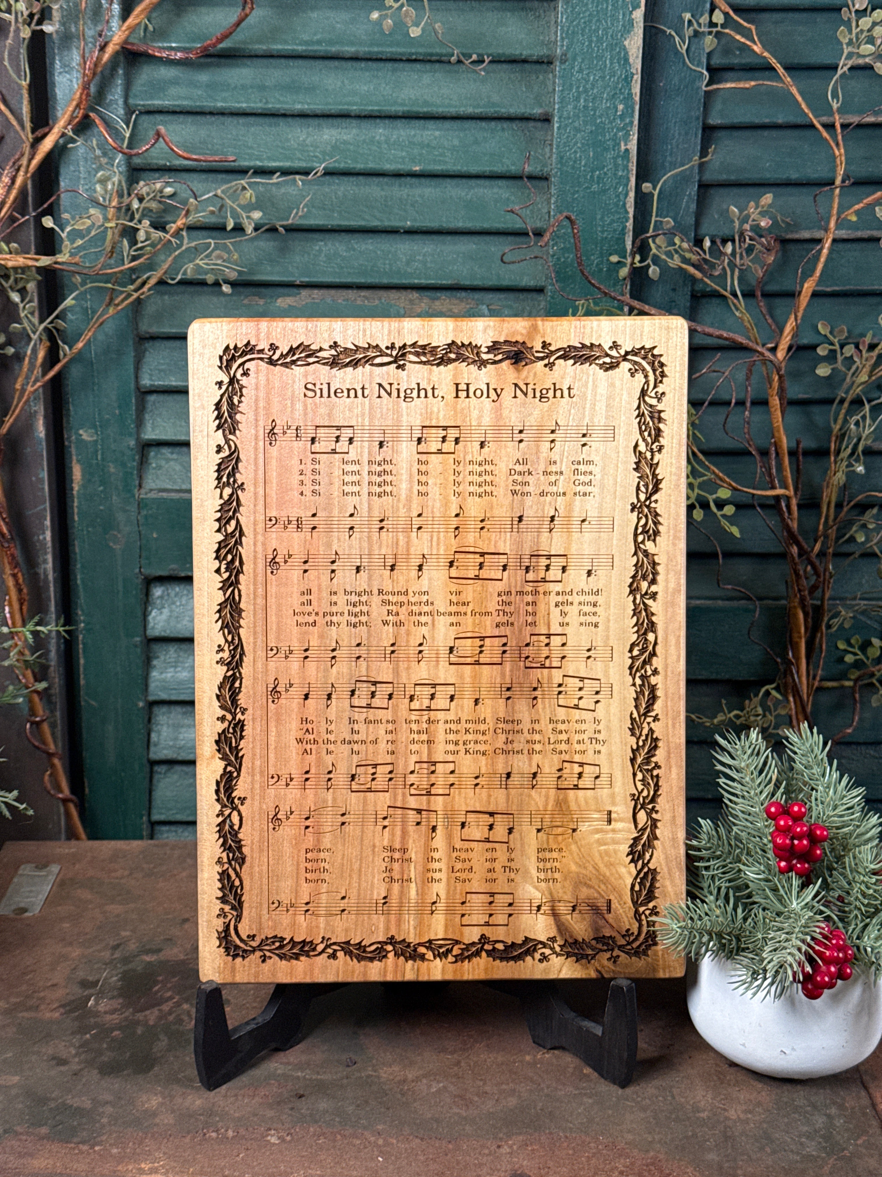 Silent Night on Maple