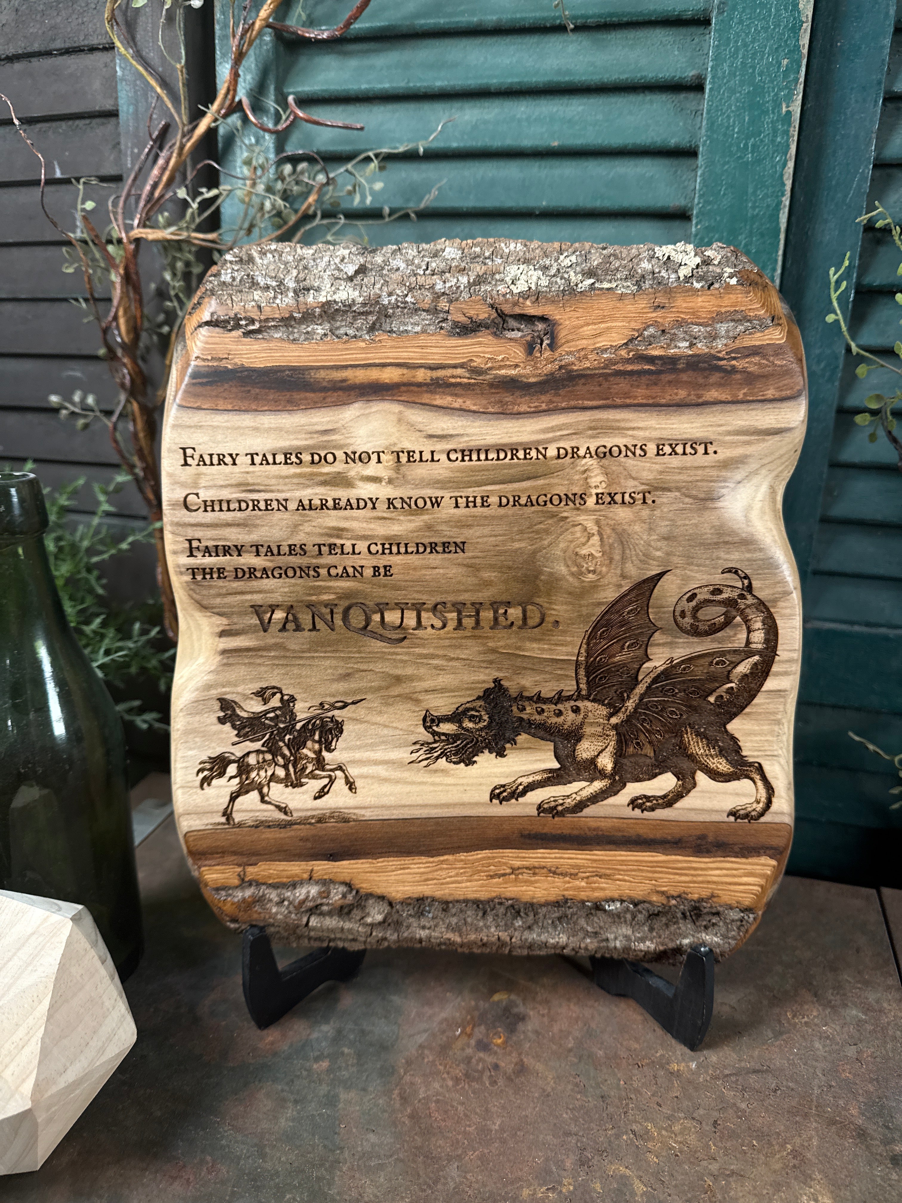 Dragons can be Vanquished on Poplar