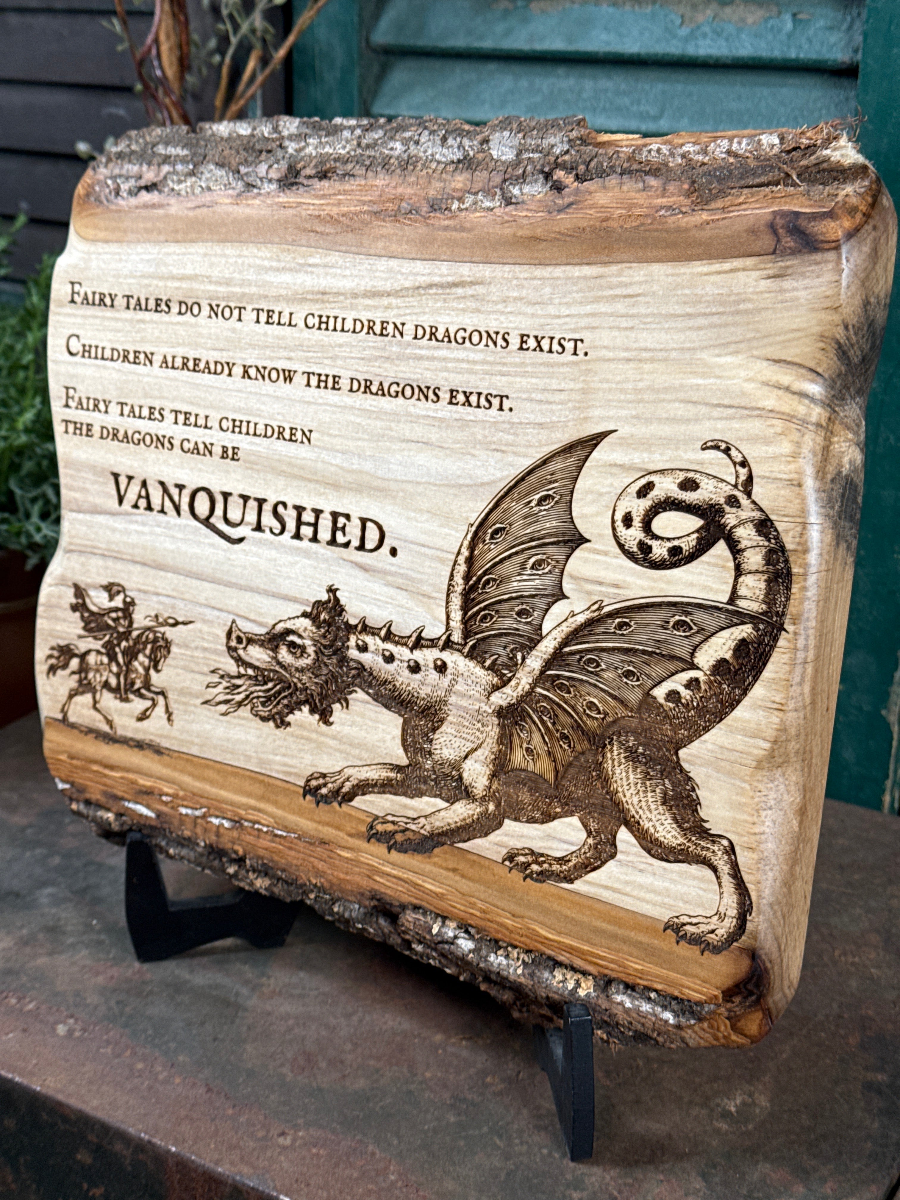 Dragons can be Vanquished on Poplar