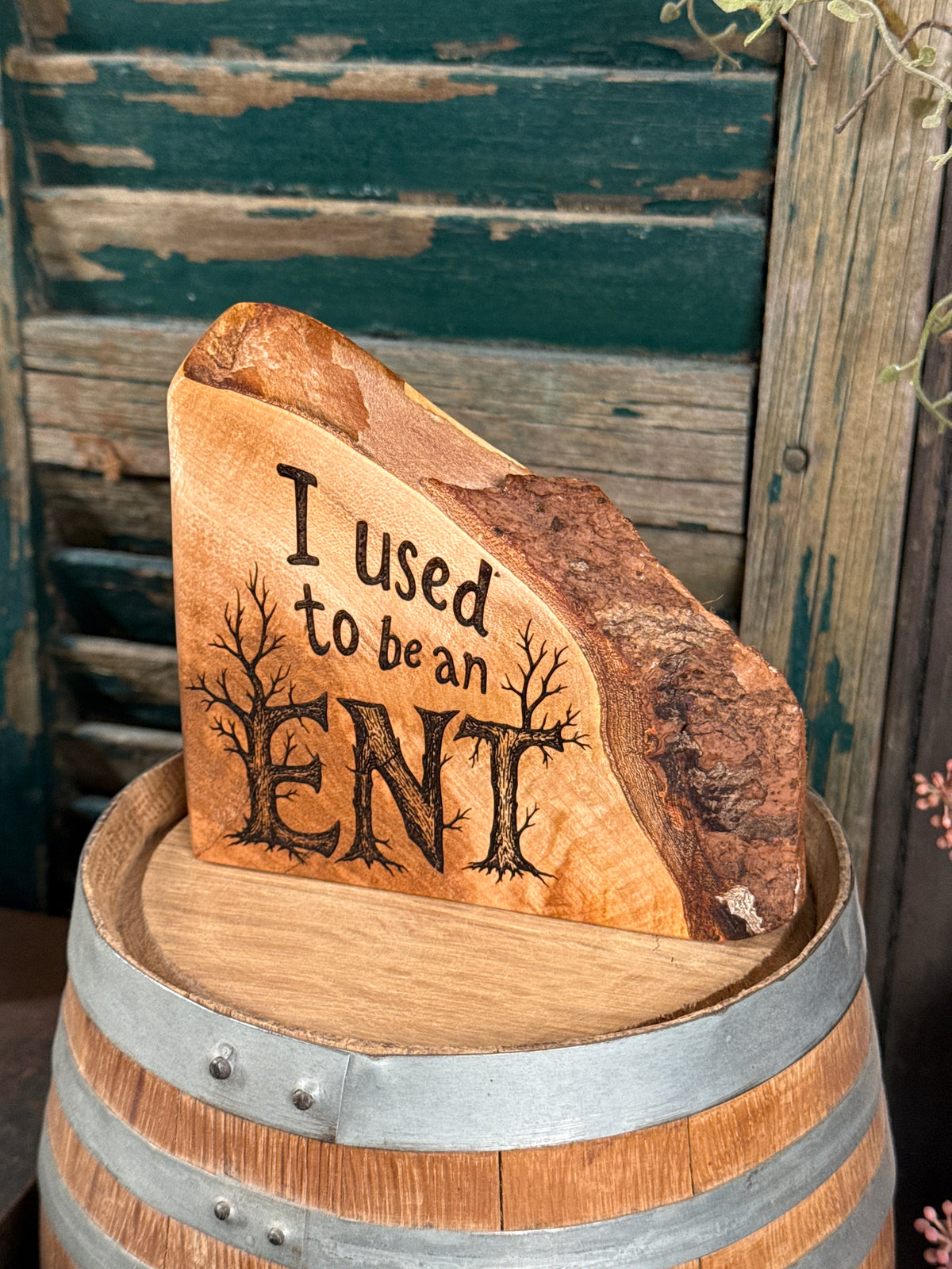 I Used To Be An Ent on Maple Burl