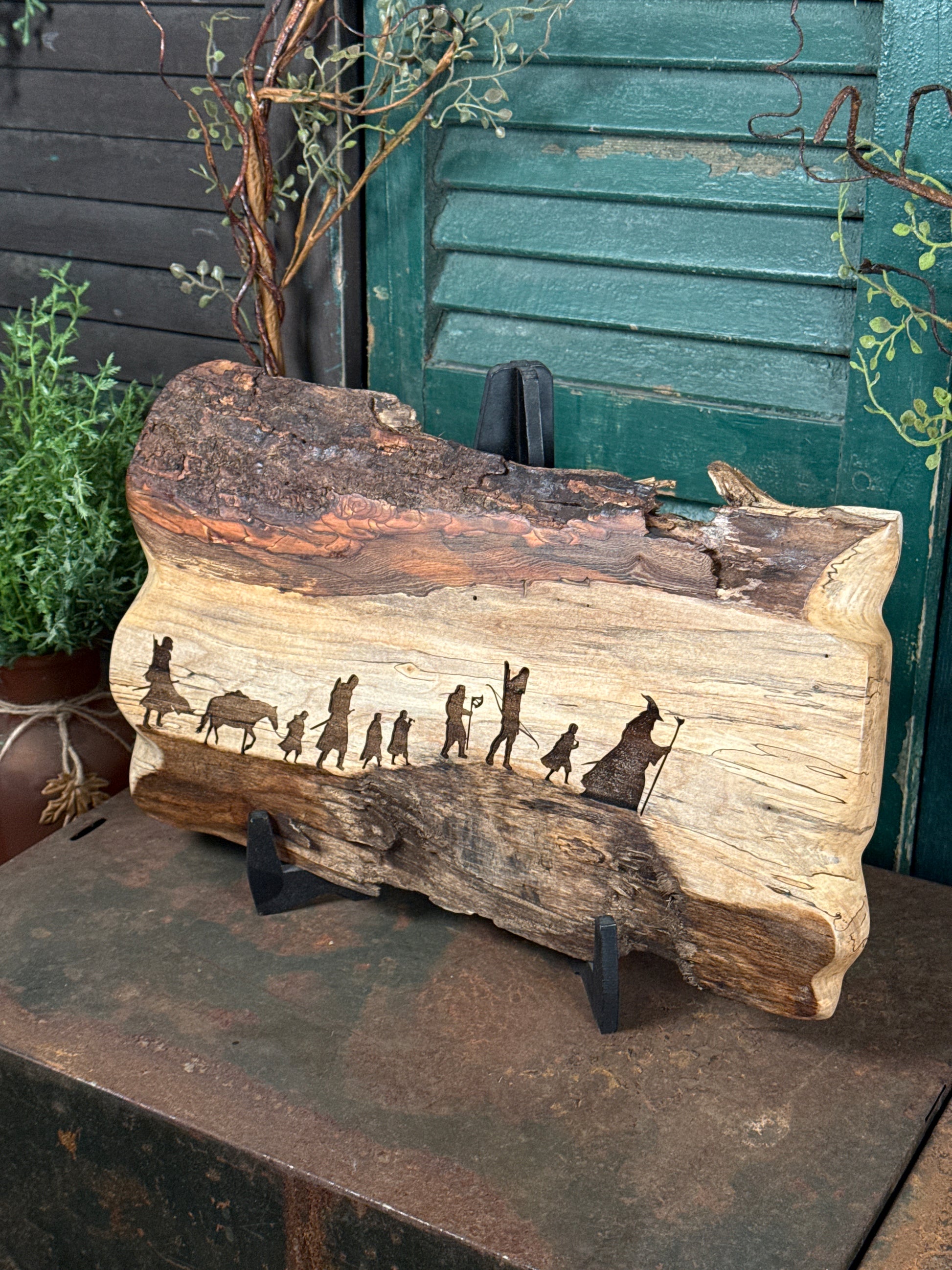 A Traveling Fellowship on Spalted Maple