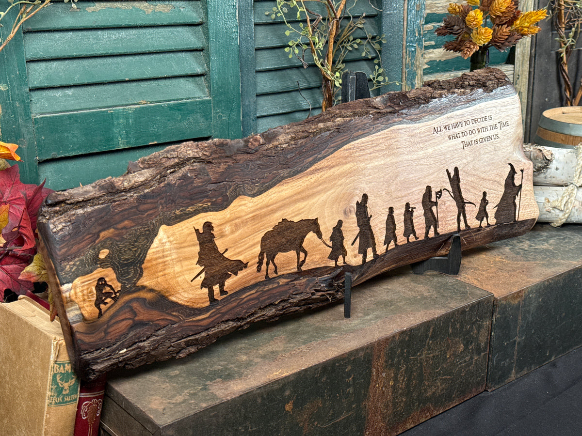 Traveling Fellowship (And Friends) on Black Walnut