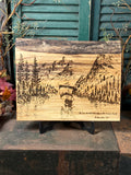 Eternity / Ecclesiastes 3:11 on Spalted Maple
