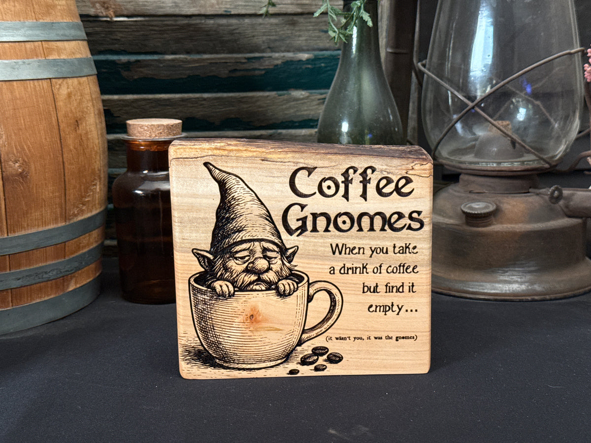Coffee Gnomes on Maple