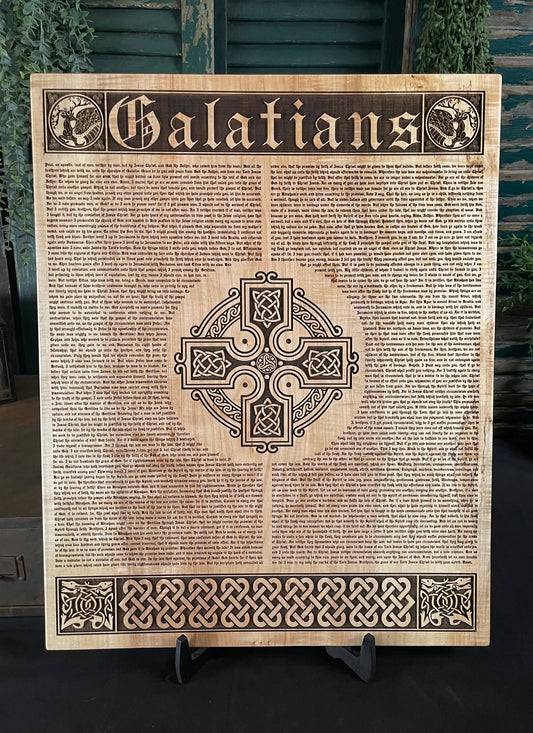 Book of Galatians on Maple