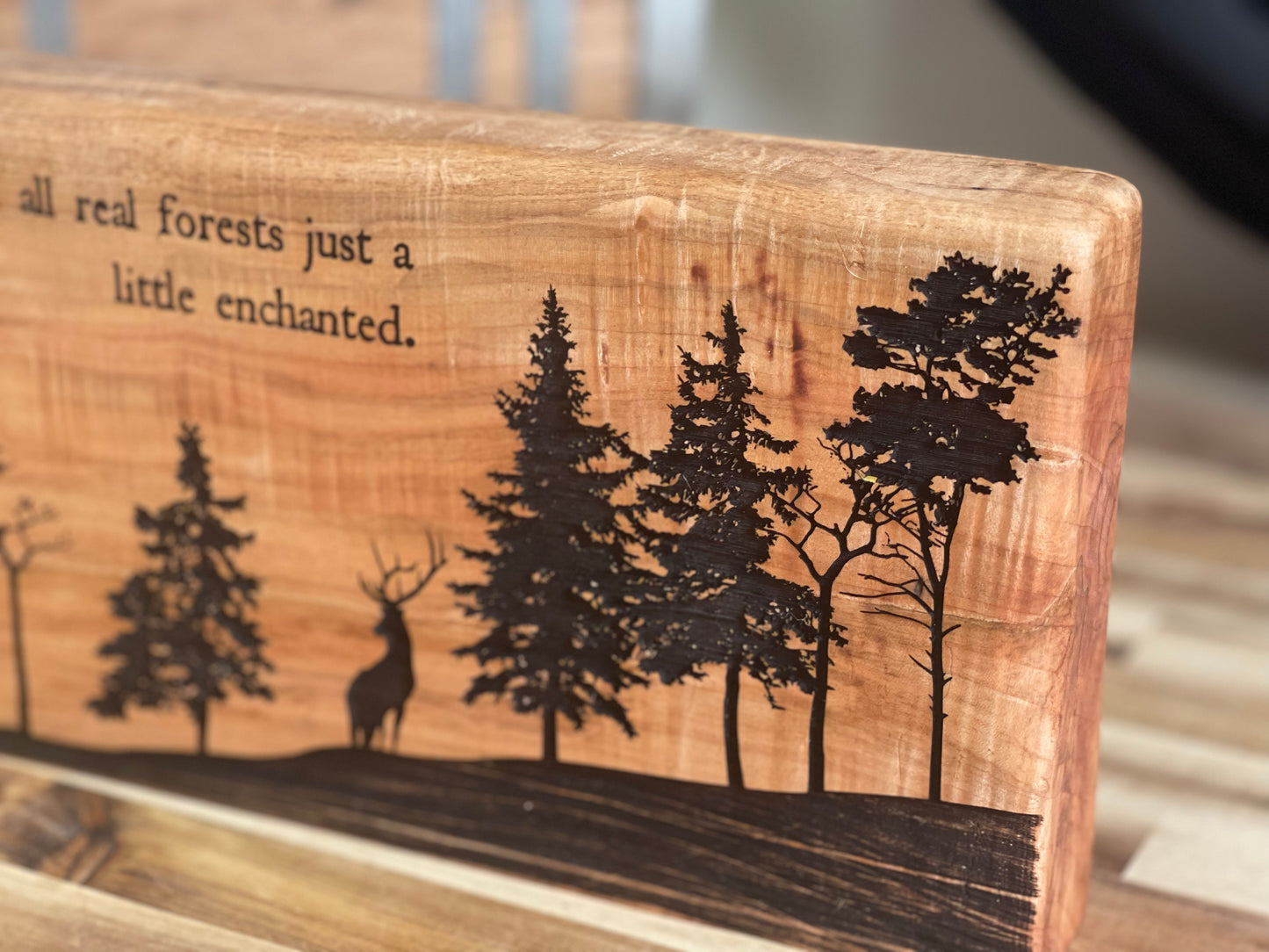 Books make all real forest just a little enchanted