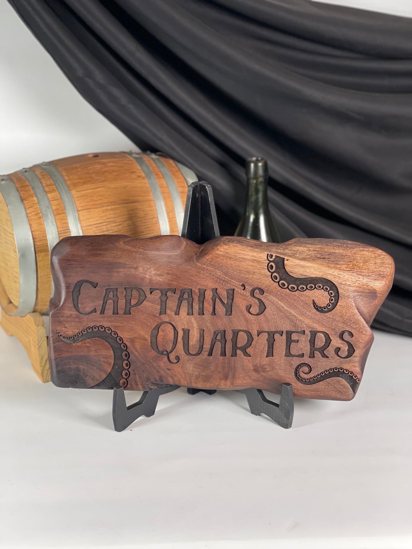 Captains Quarters on Black Walnut