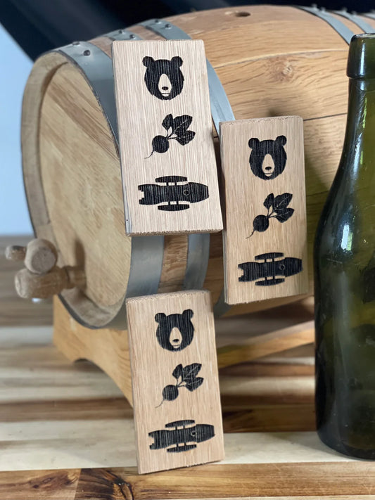 Bourbon Barrel Magnets