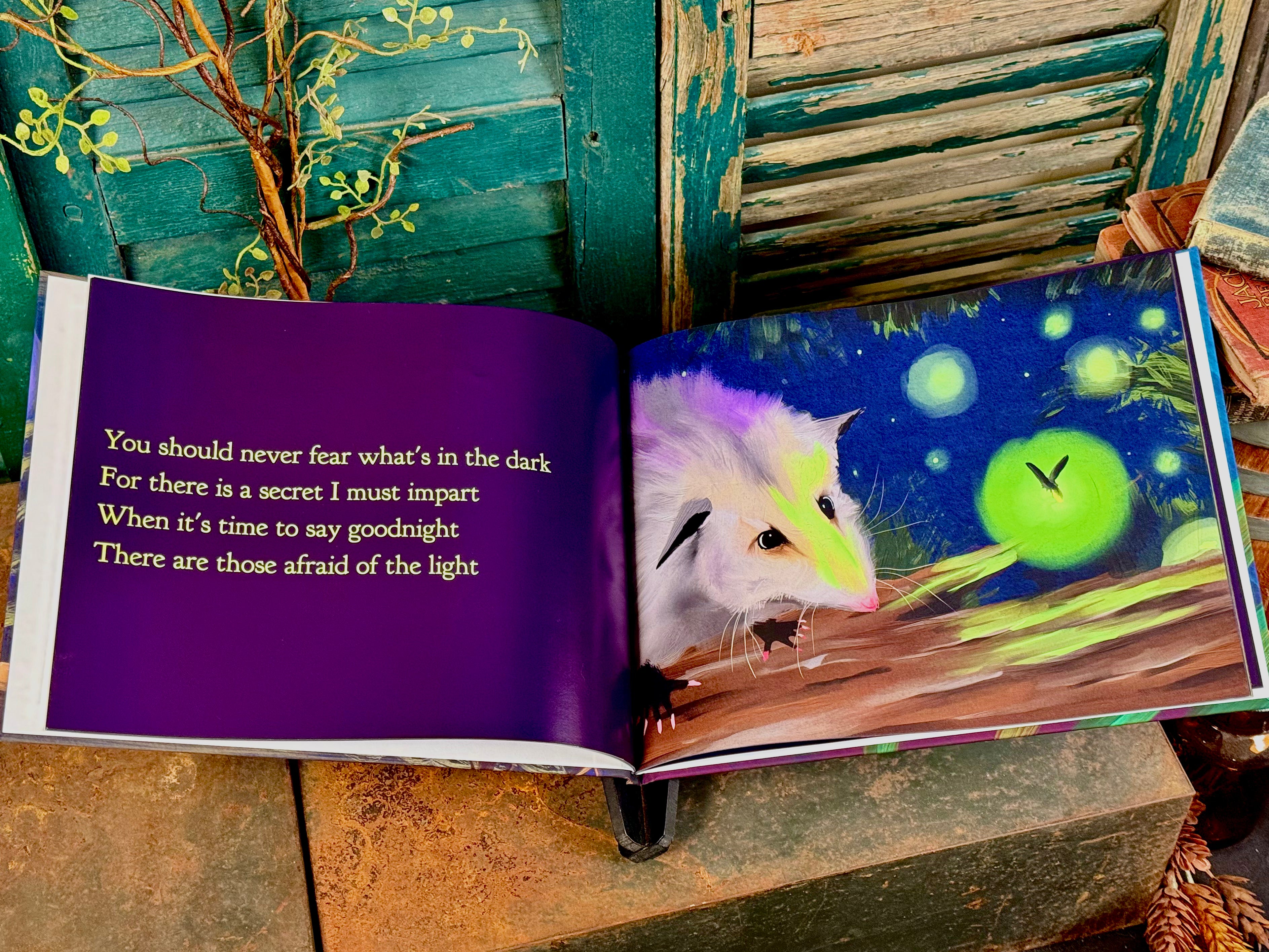 Night Light - Signed copy by William & Rebecca Lehman