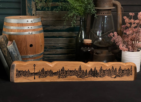 Winters End on Bourbon Barrel Oak