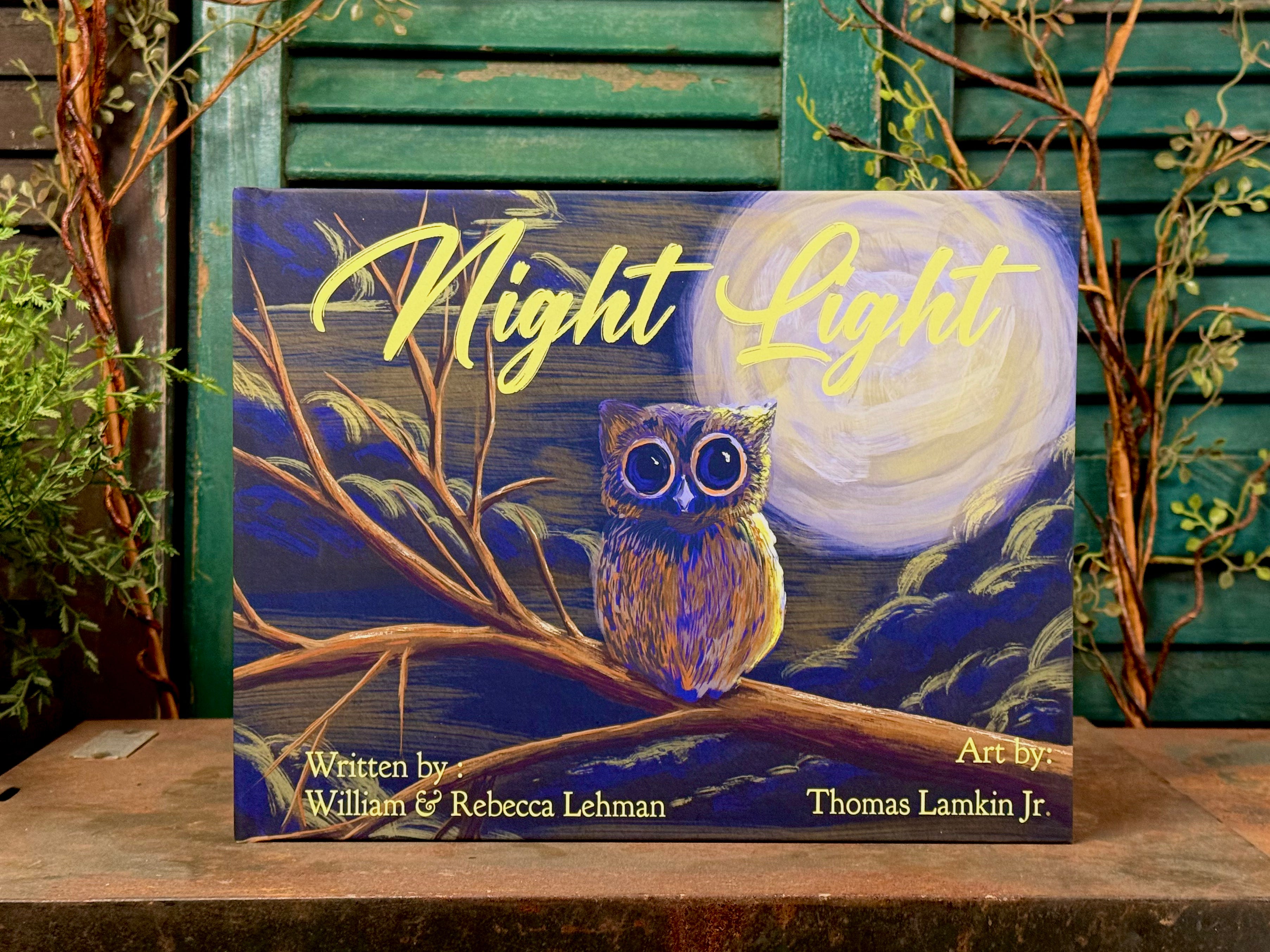 Night Light - Signed copy by William & Rebecca Lehman