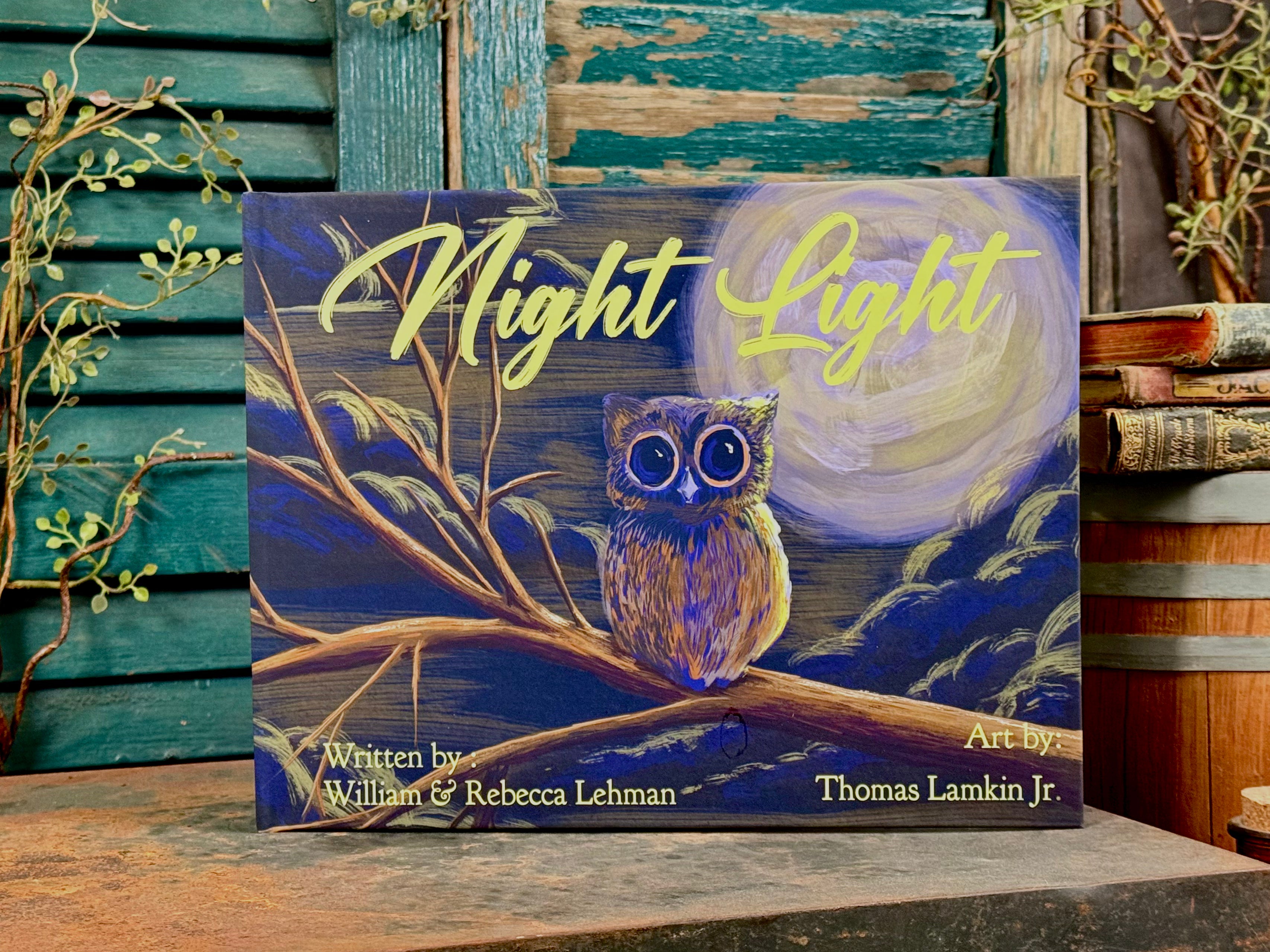 Night Light - Signed copy by William & Rebecca Lehman