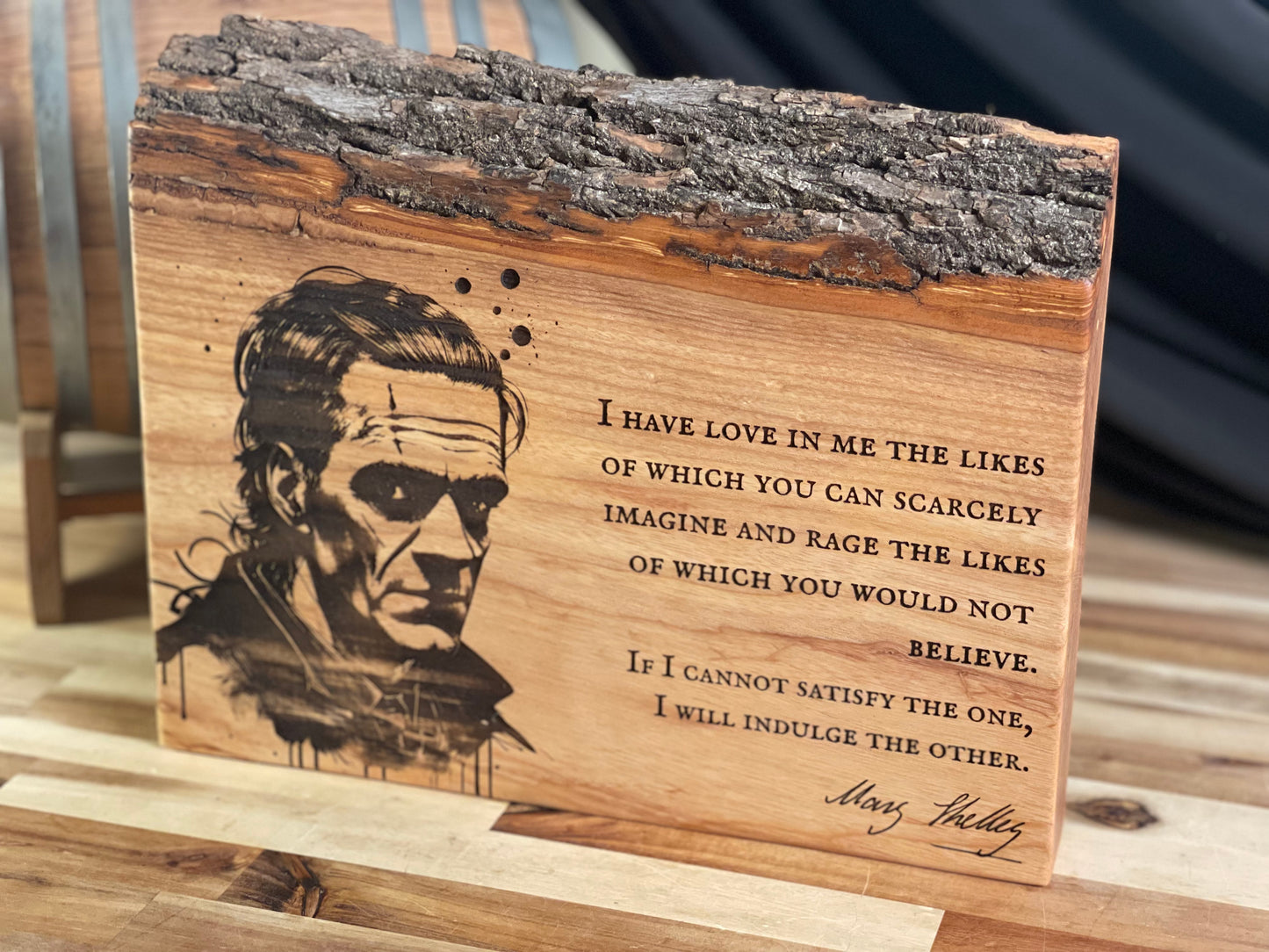 Indulge the other: Mary Shelley quote