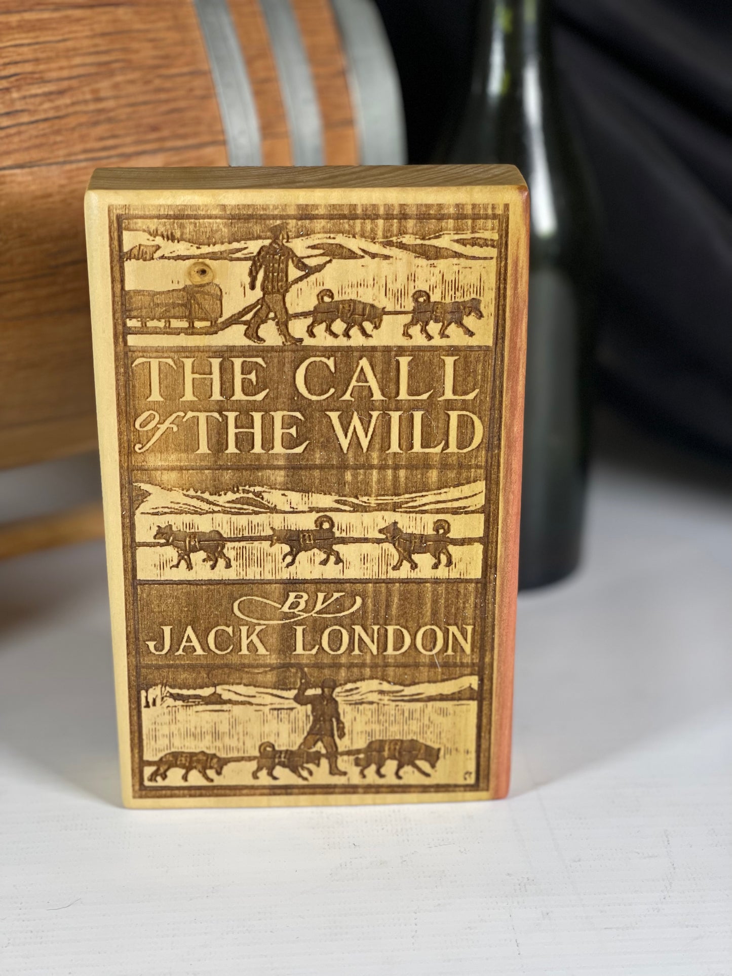 Art - Book Cover: The Call of the Wild on Poplar