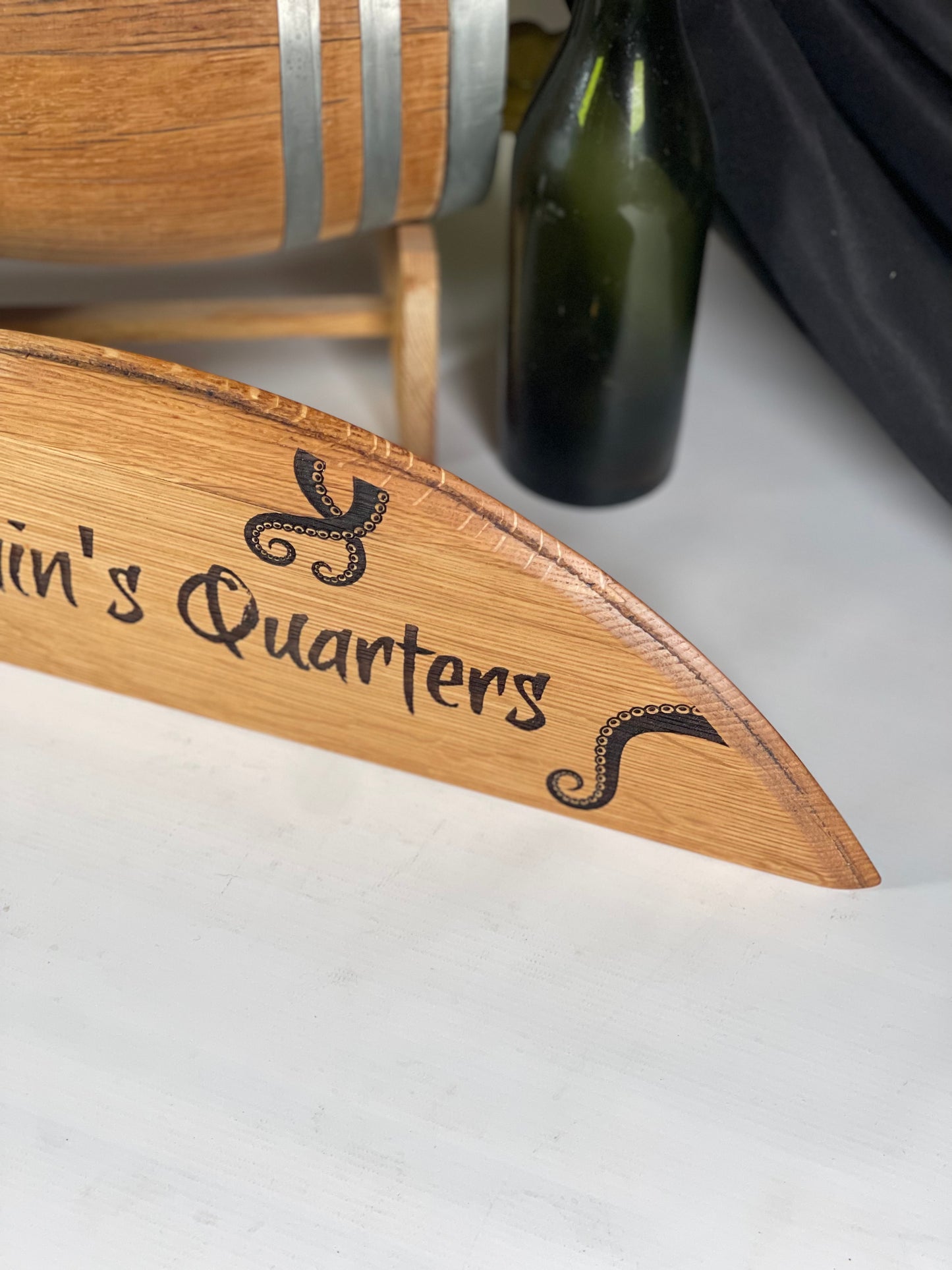 Captains Quarters on Bourbon Barrel Oak